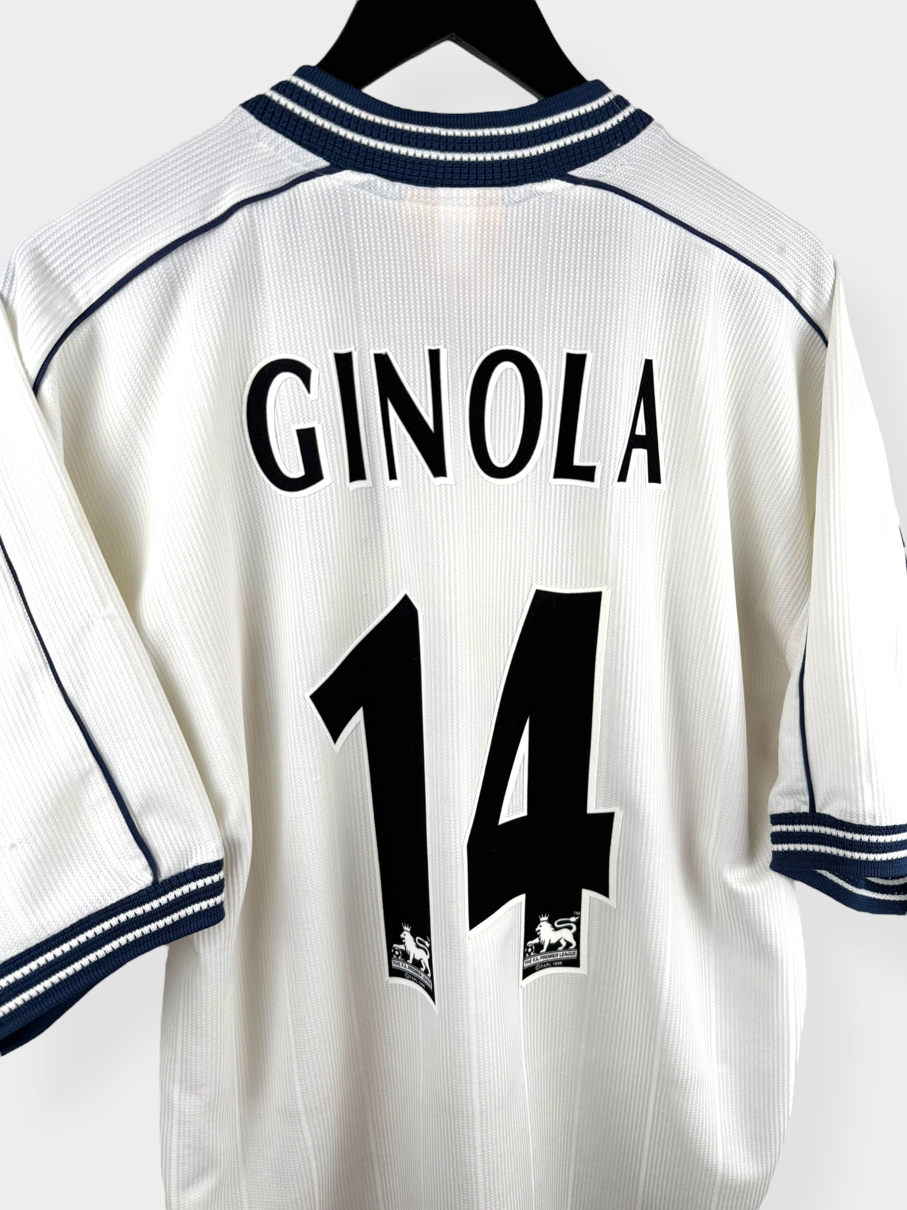 1997-99 TOTTENHAM HOTSPUR HEIMTRIKOT GINOLA #14 L