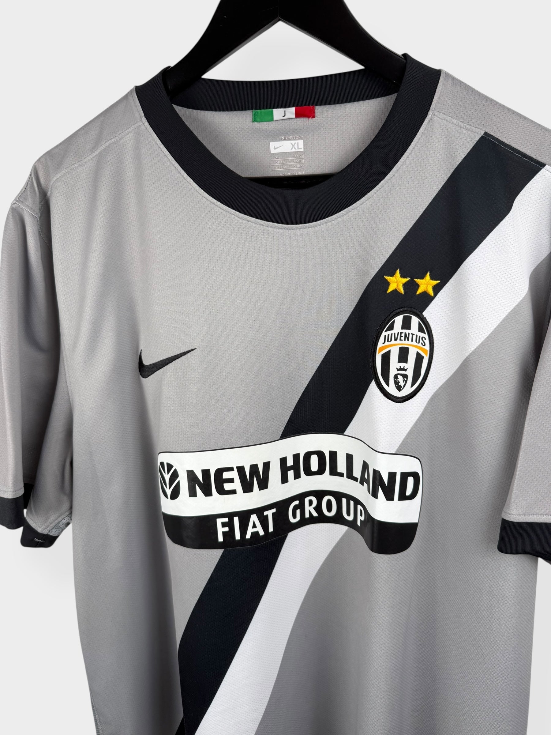 2009-10 JUVENTUS AWAY SHIRT DEL PIERO #10 XL - Authentic Football Club