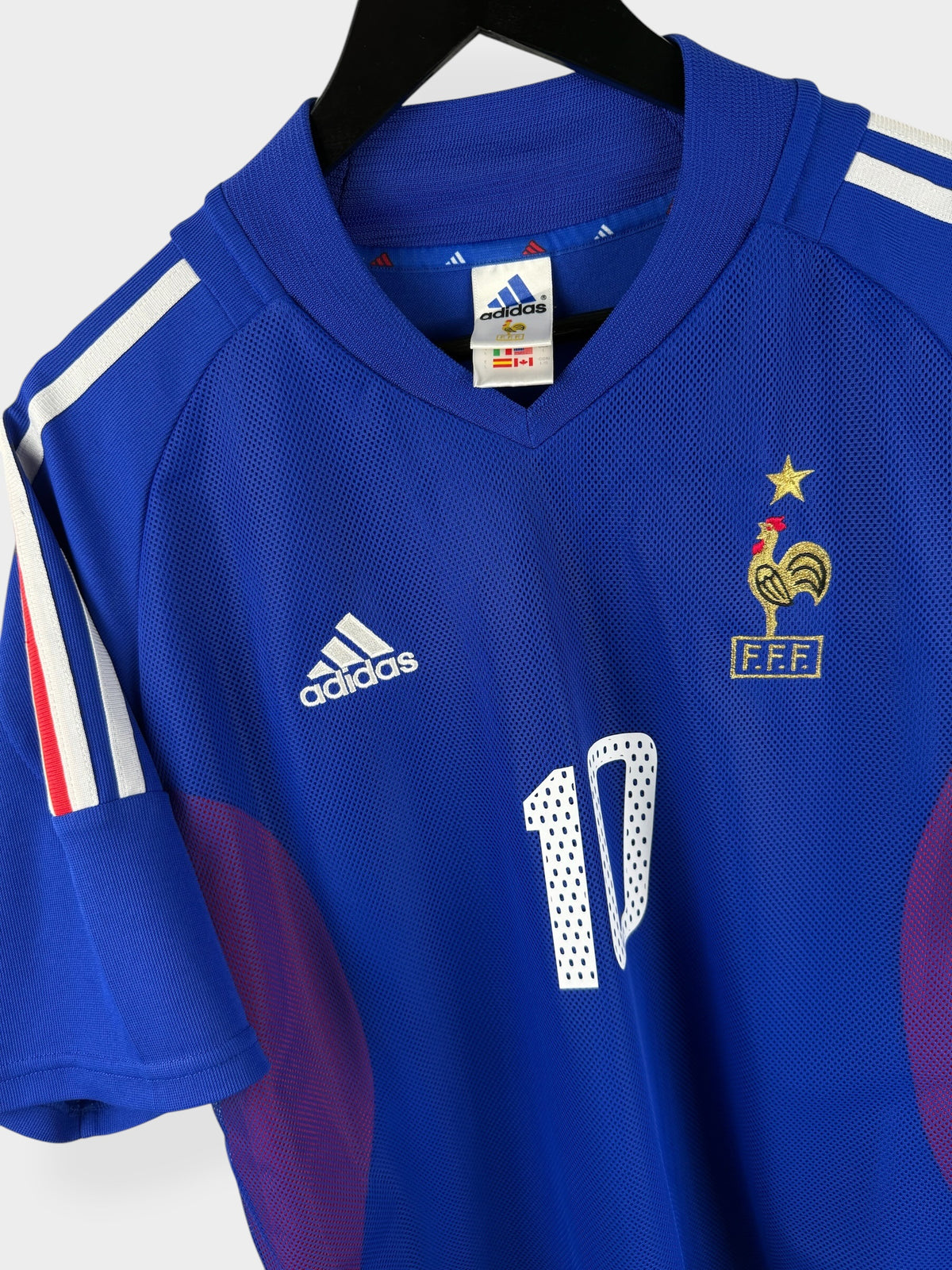 2002-04 FRANKREICH HEIMTRIKOT ZIDANE #10 L