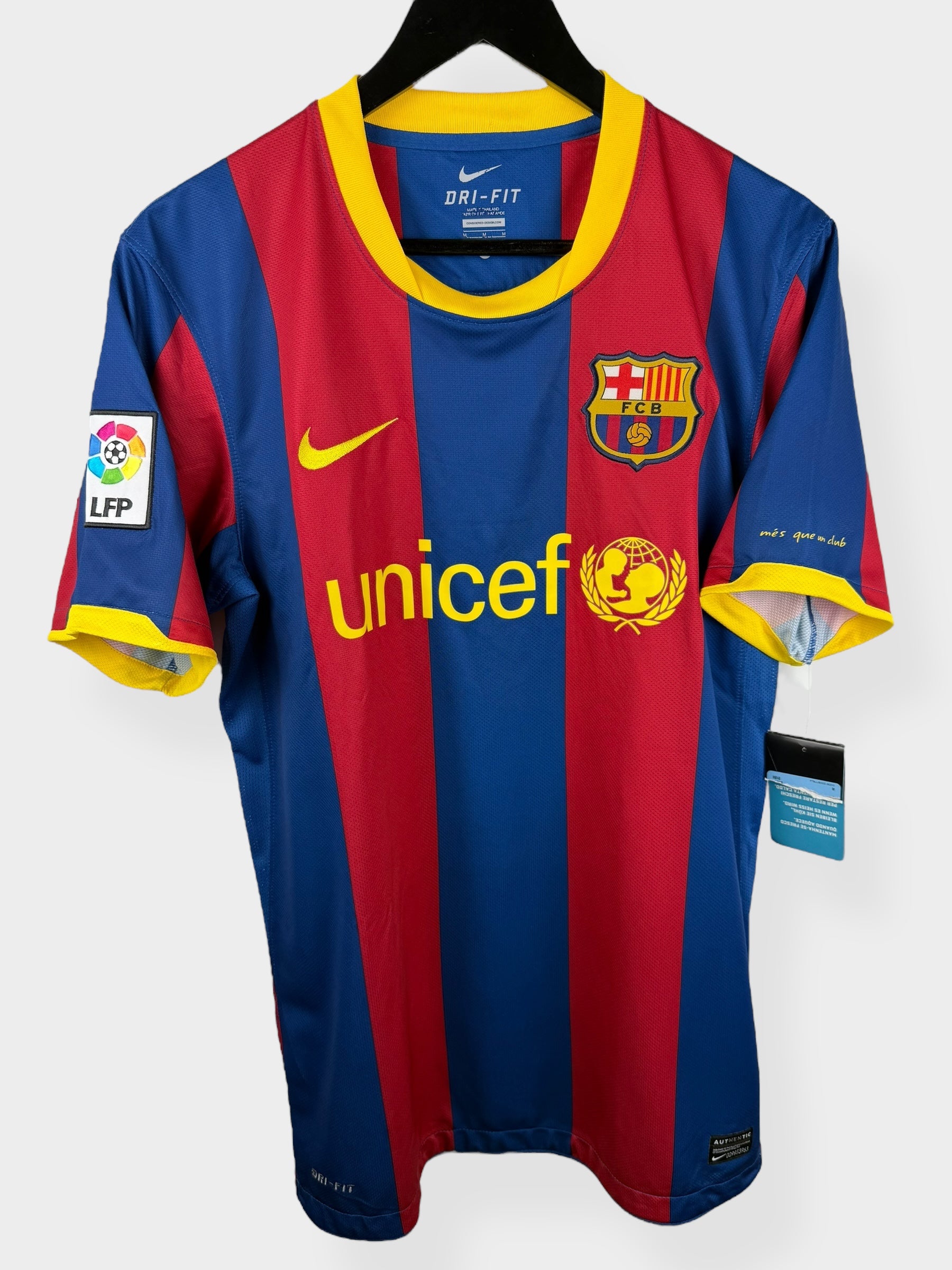 2010-11 BARCELONA HOME SHIRT MESSI #10 M
