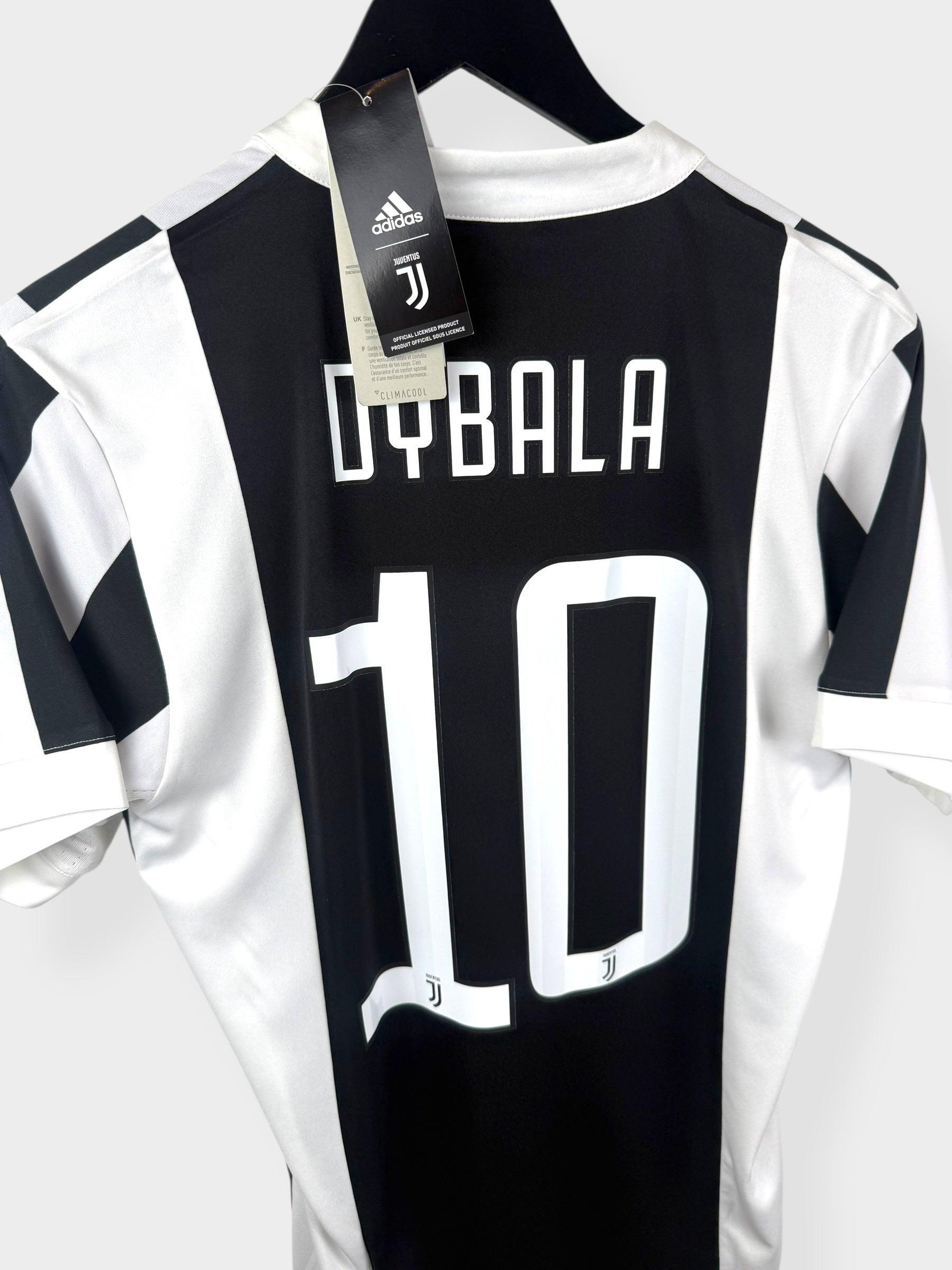 2019-20 JUVENTUS HOME SHIRT DYBALA #10 S - Authentic Football Club