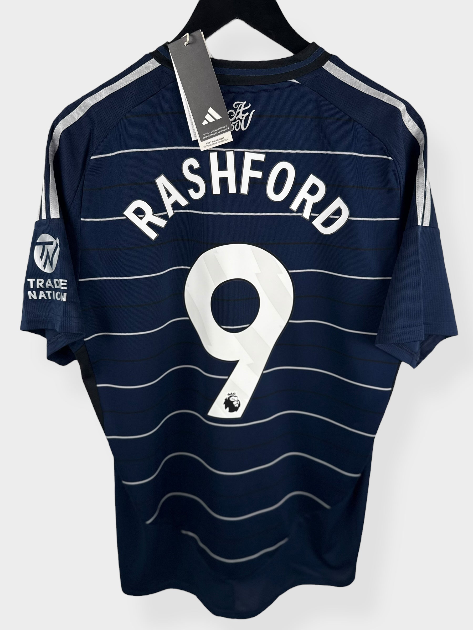 2024-25 ASTON VILLA THIRD SHIRT RASHFORD #9 XL - Authentic Football Club