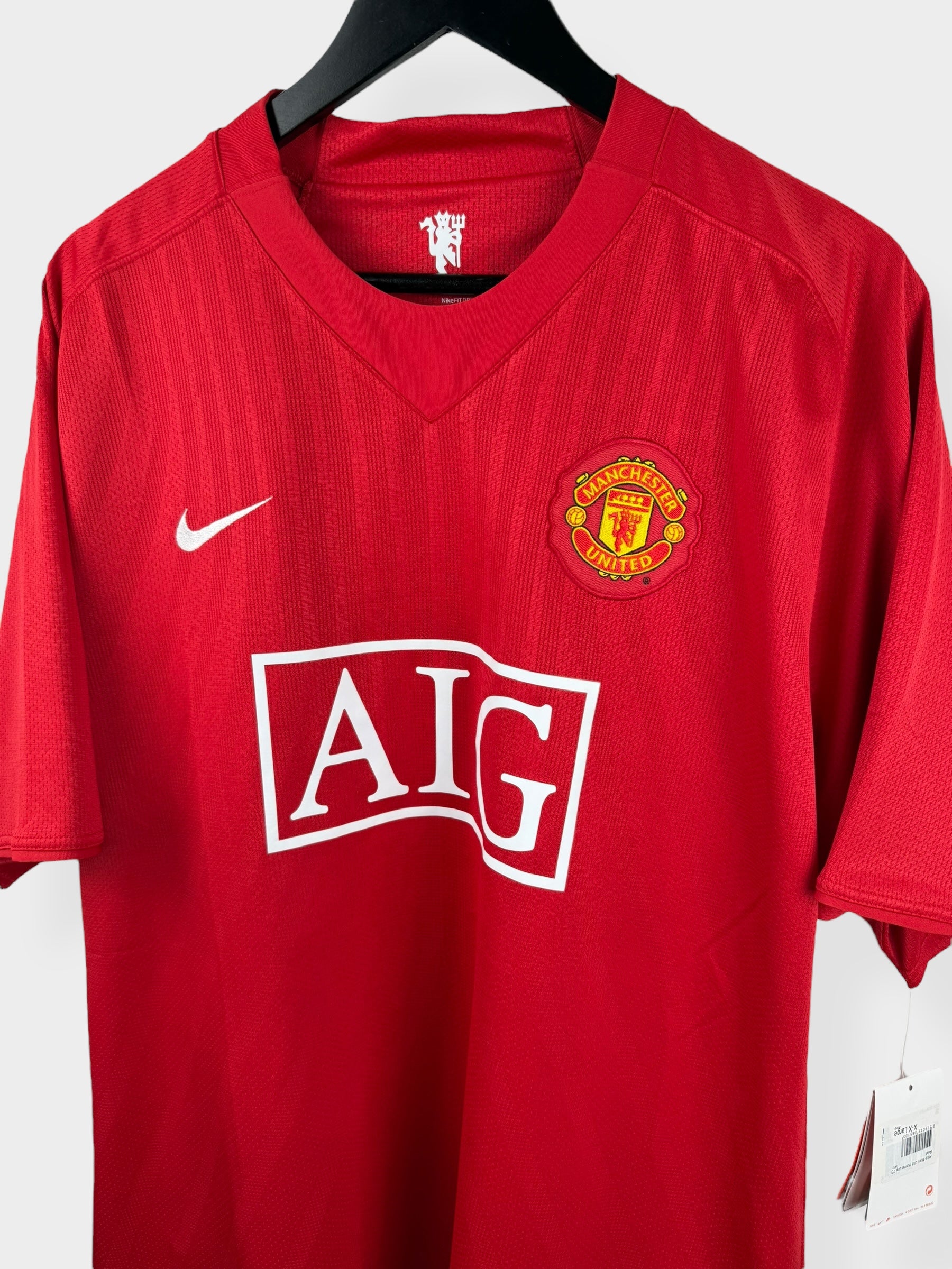 2007-09 MANCHESTER UNITED THUISSHIRT RONALDO #7 XXL