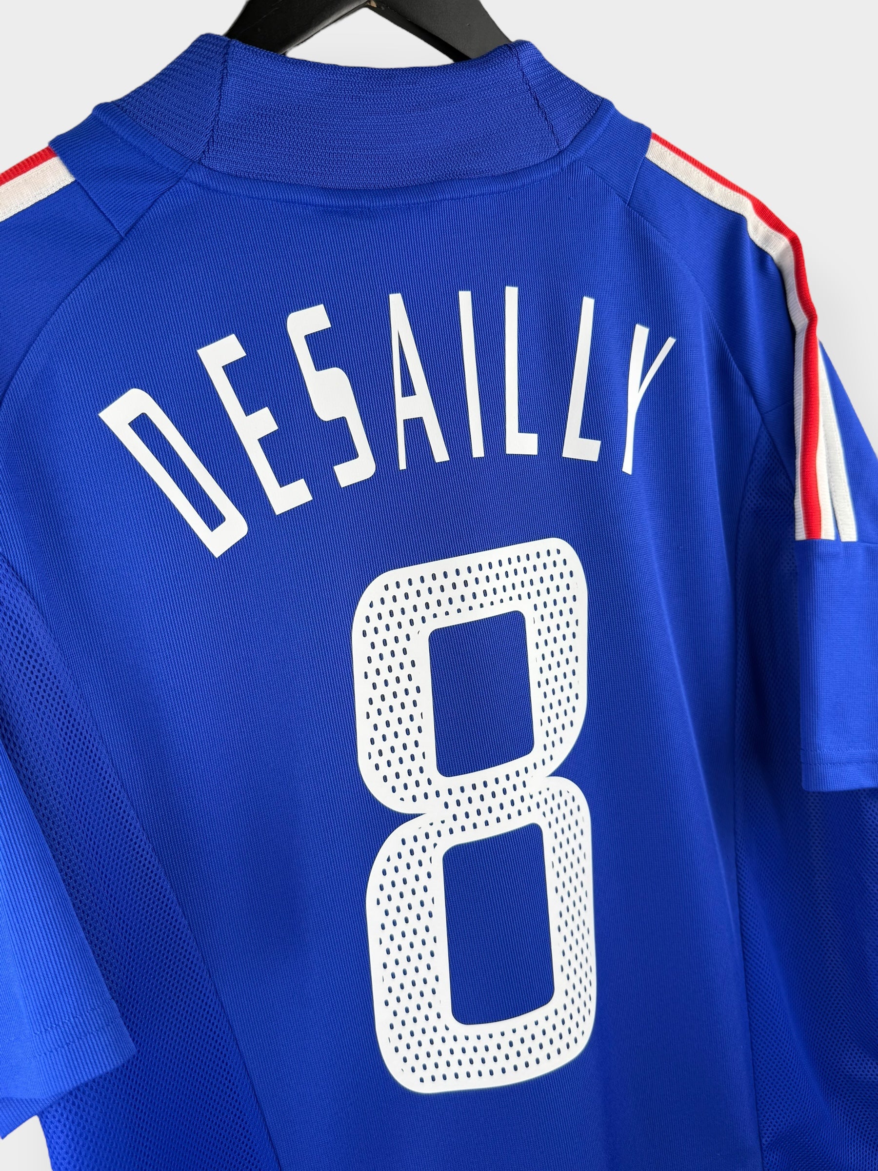 2002-04 FRANCE HOME SHIRT DESAILLY #8 L