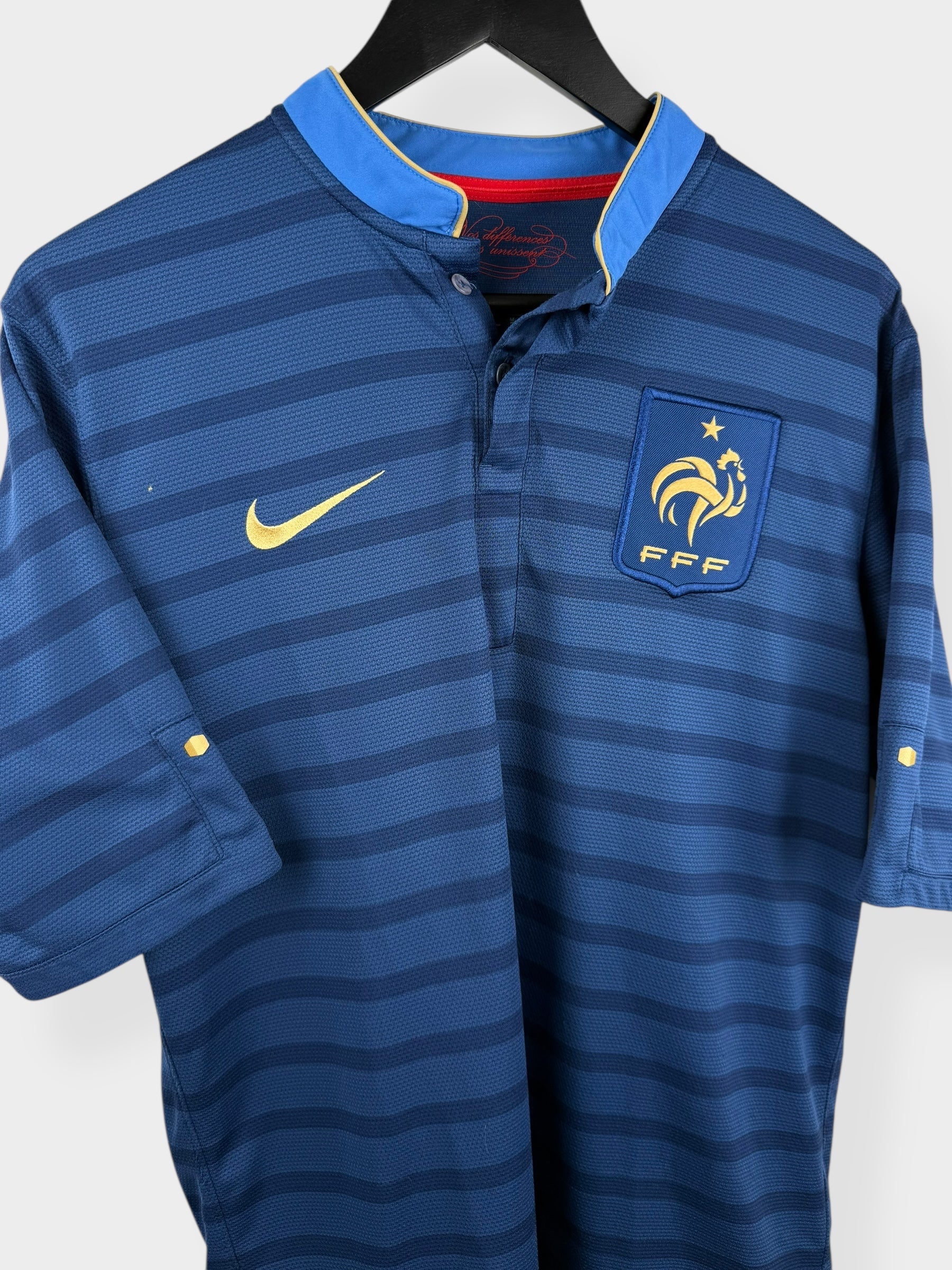 2012-13 FRANCE HOME SHIRT M - Authentic Football Club