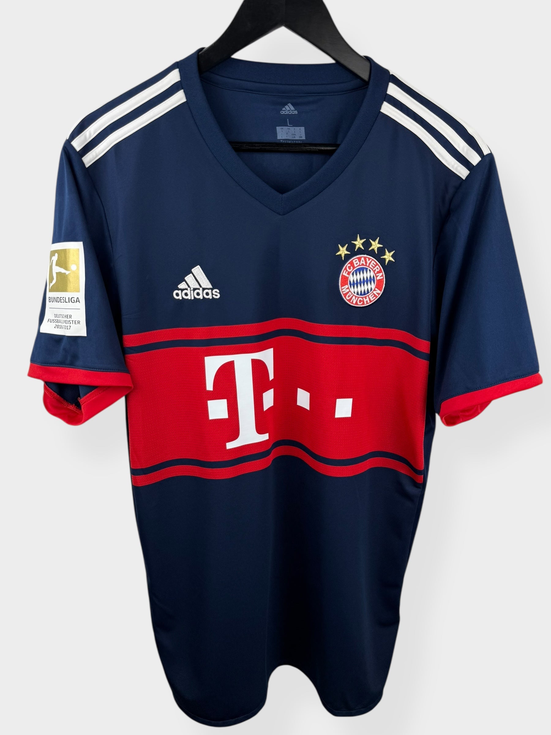 2017-18 BAYERN MUNICH UITSHIRT ROBBEN #10 L