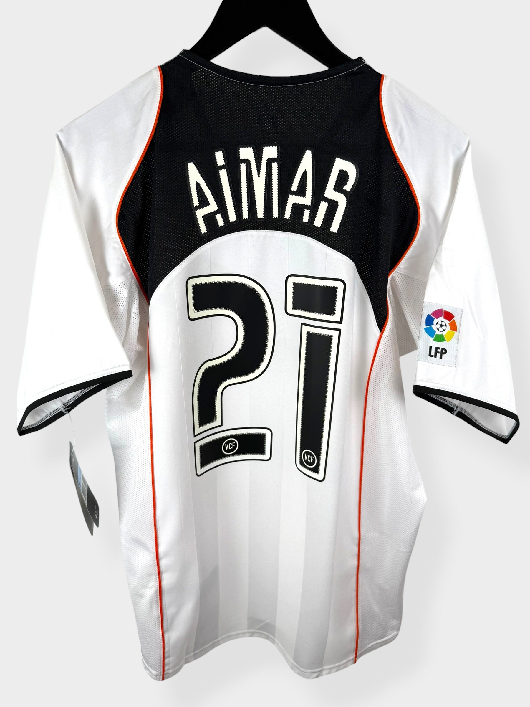 MAILLOT DOMICILE VALENCIA 2005-06 AIMAR #21 M
