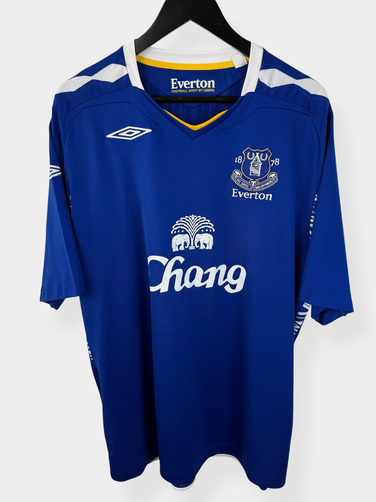 MAILLOT DOMICILE EVERTON 2007-08 XXL