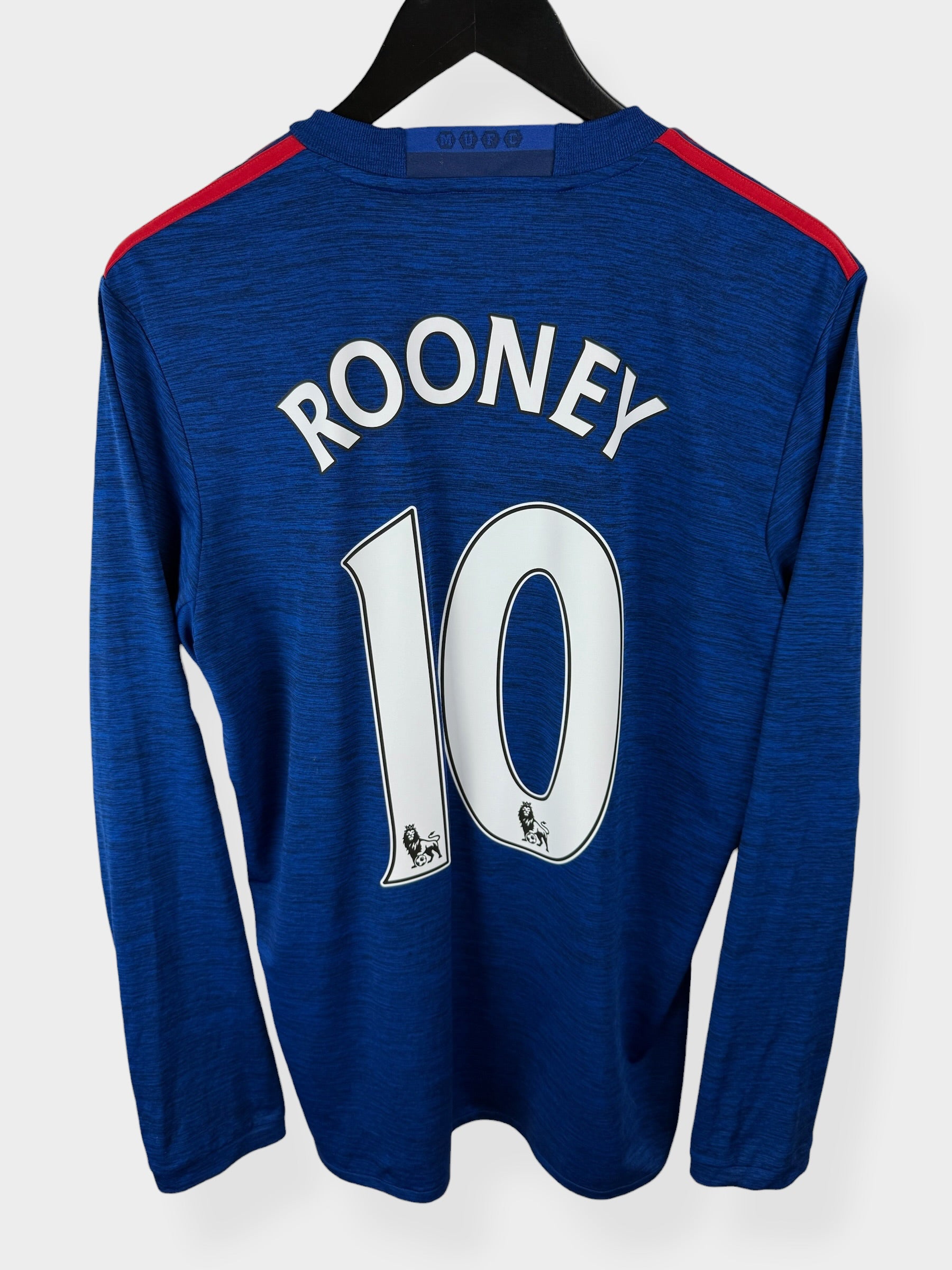 MAILLOT EXTÉRIEUR MANCHESTER UNITED 2016-17 ML ROONEY #10 M