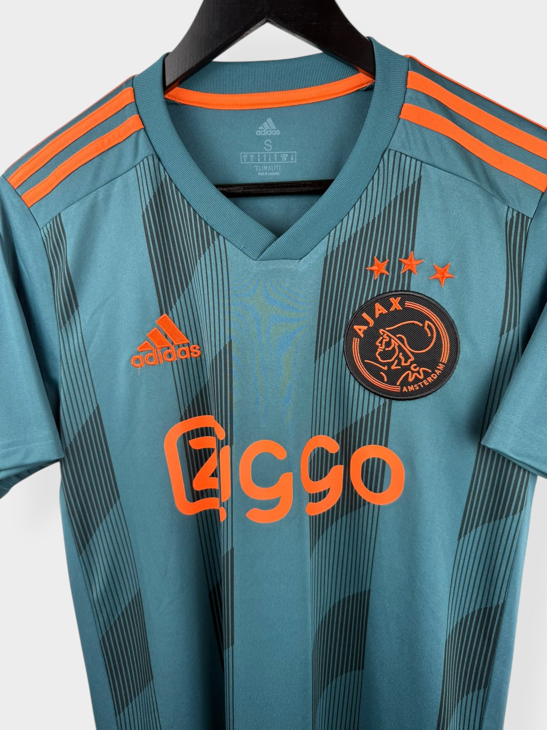 2019-20 AJAX AUSWÄRTSTRIKOT VAN DE BEEK #6 S