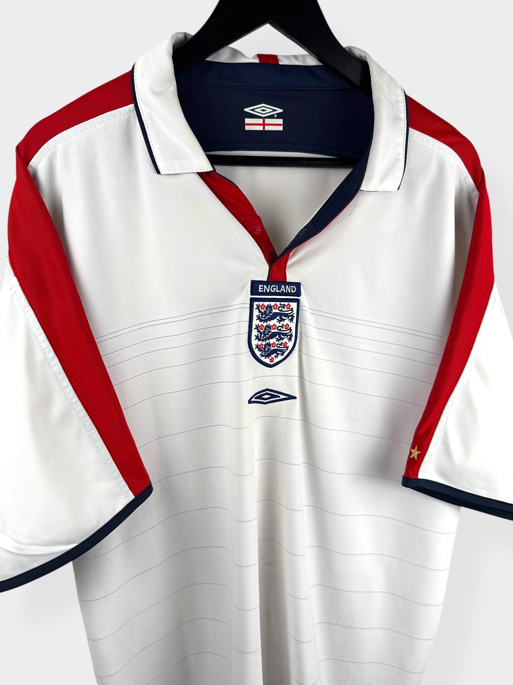 2003-05 ENGLAND HOME SHIRT XL - Authentic Football Club