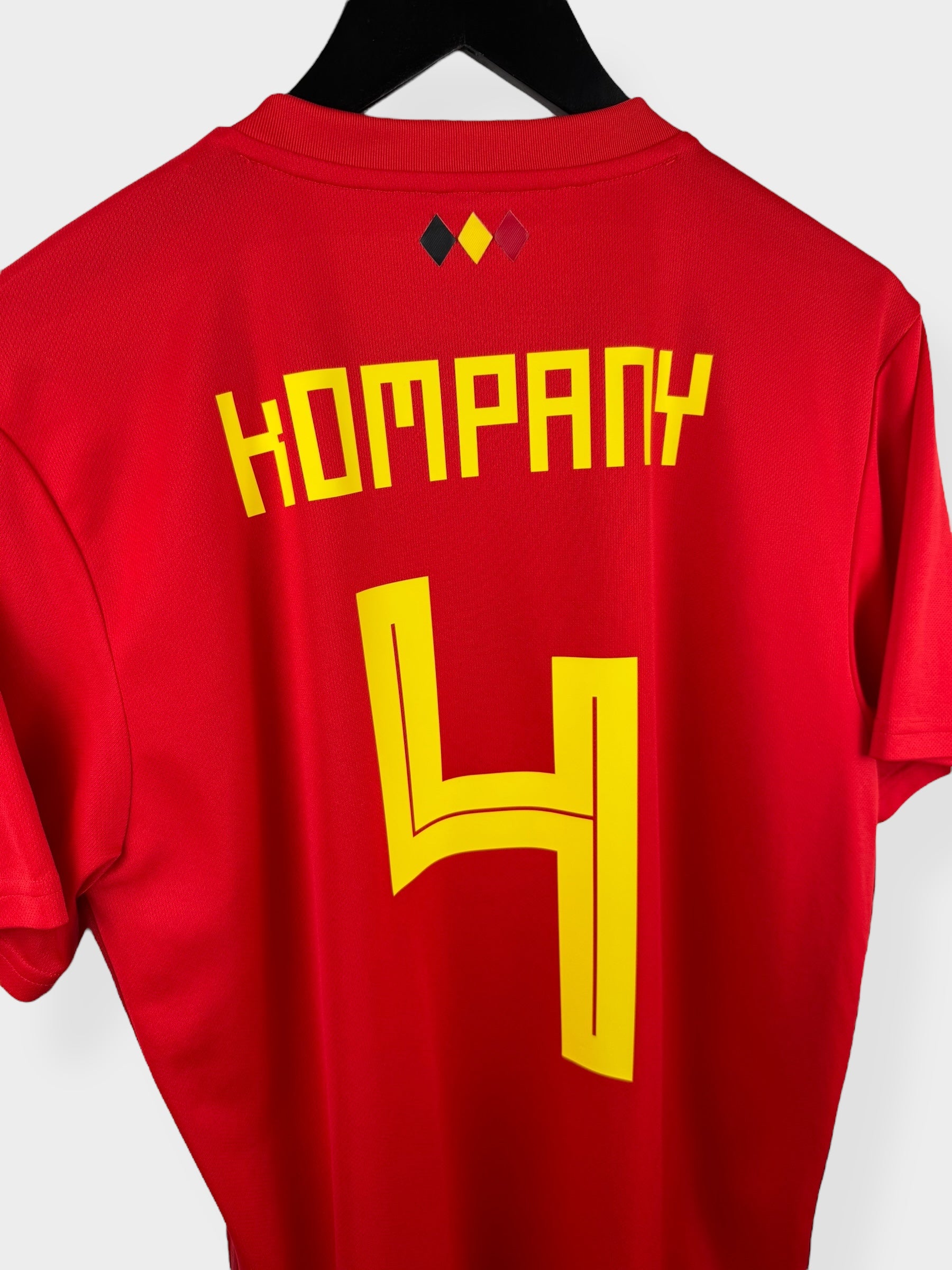 2017-18 BELGIEN HEIMTRIKOT KOMPANY #4 M