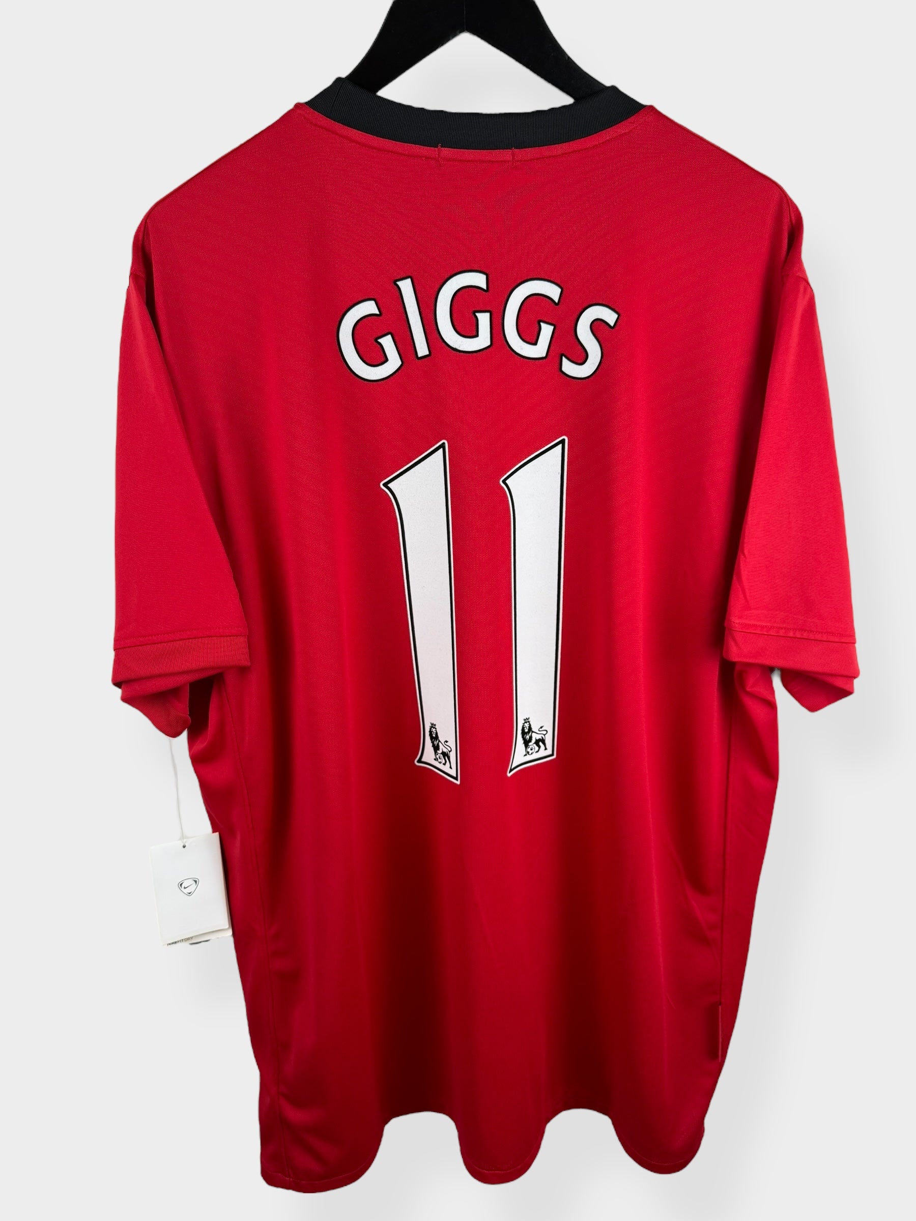 2009-10 MANCHESTER UNITED HOME SHIRT GIGGS #11 XXL - Authentic Football Club