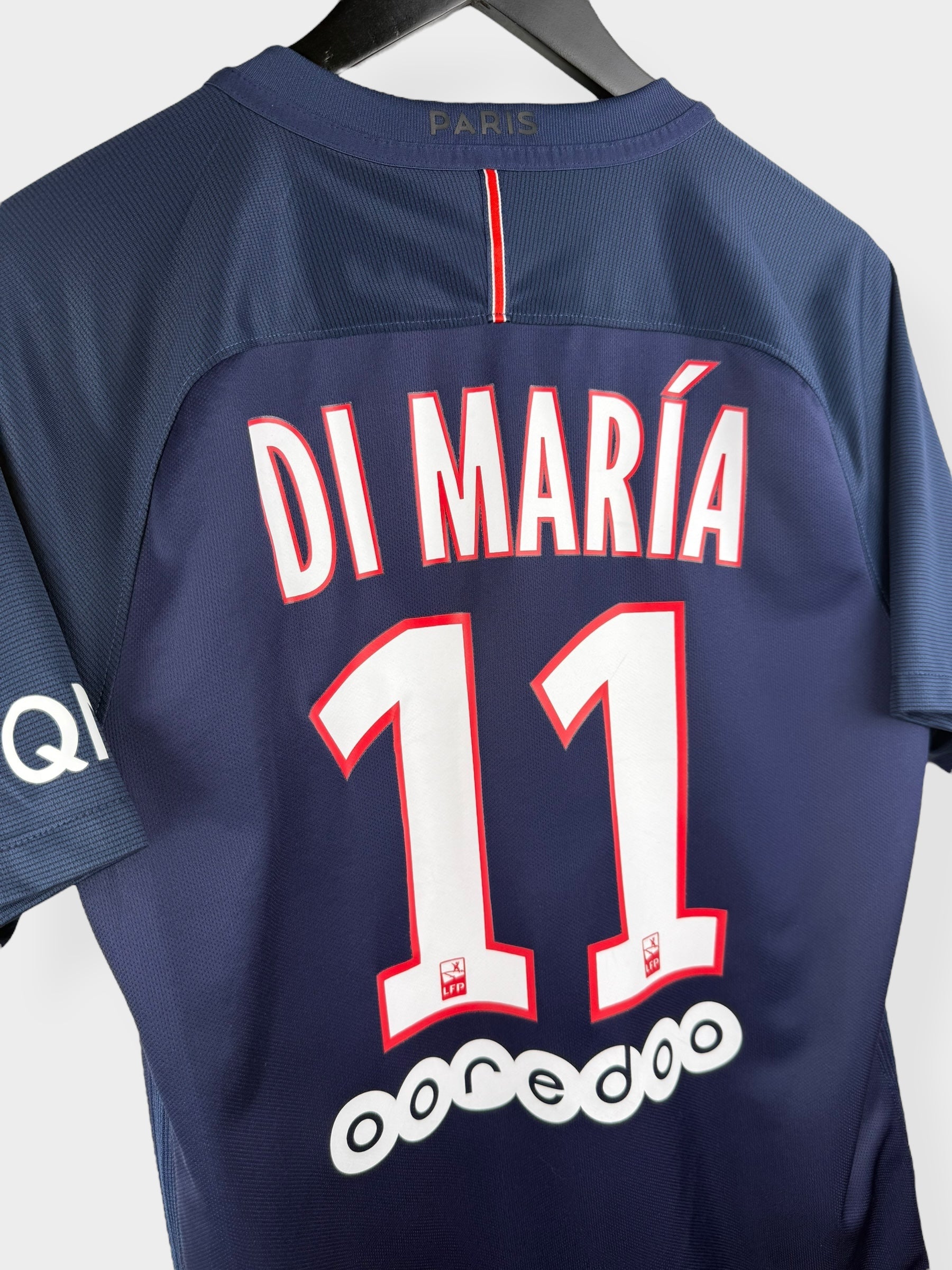 2016-17 PARIS SAINT-GERMAIN HOME SHIRT DI MARIA #11 S