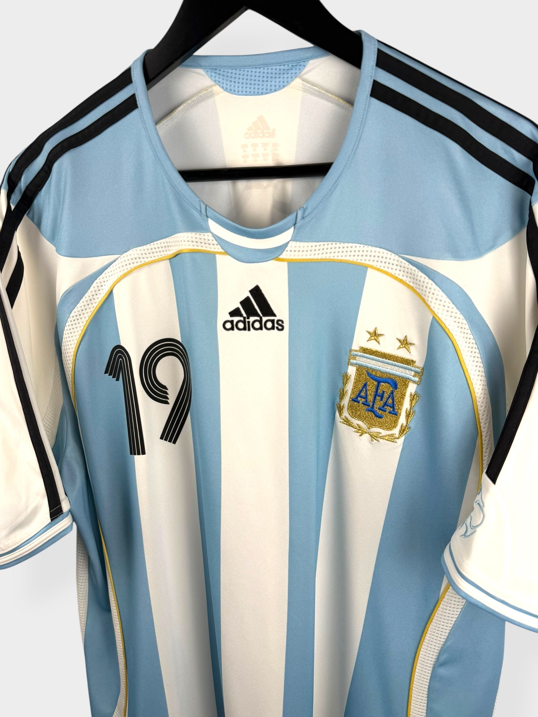 2006-07 ARGENTINIË THUISSHIRT MESSI #19 XL