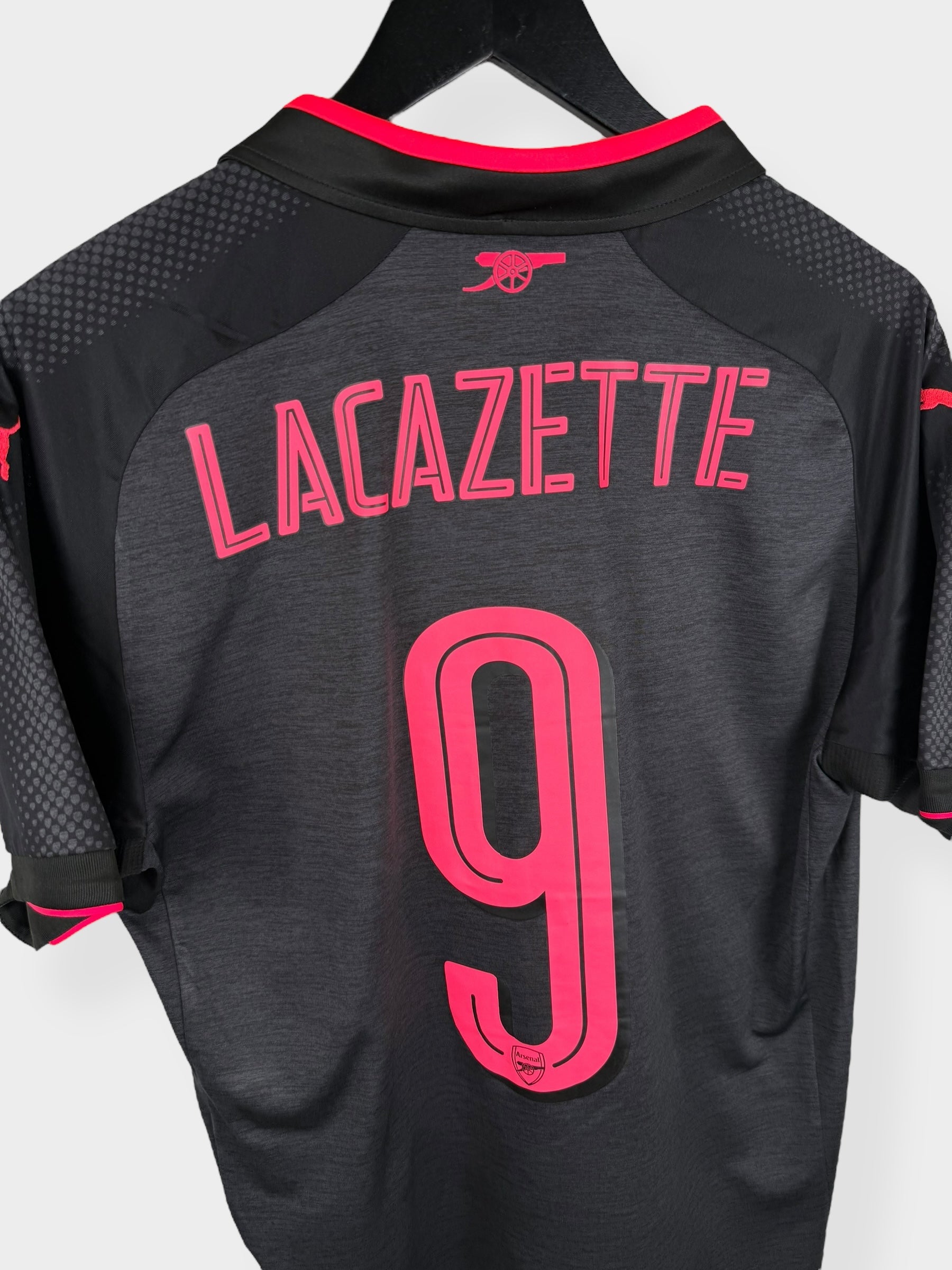2017-18 ARSENAL THIRD SHIRT LACAZETTE #9 S