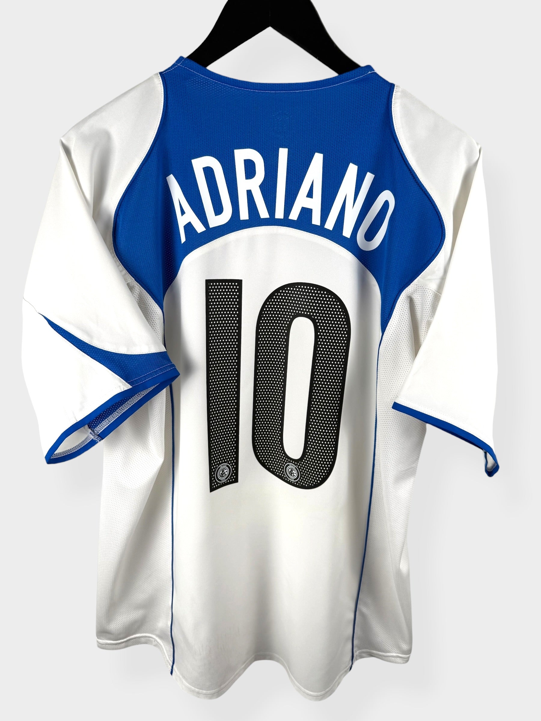 MAILLOT EXTÉRIEUR INTER MILAN 2004-05 ADRIANO #10 M