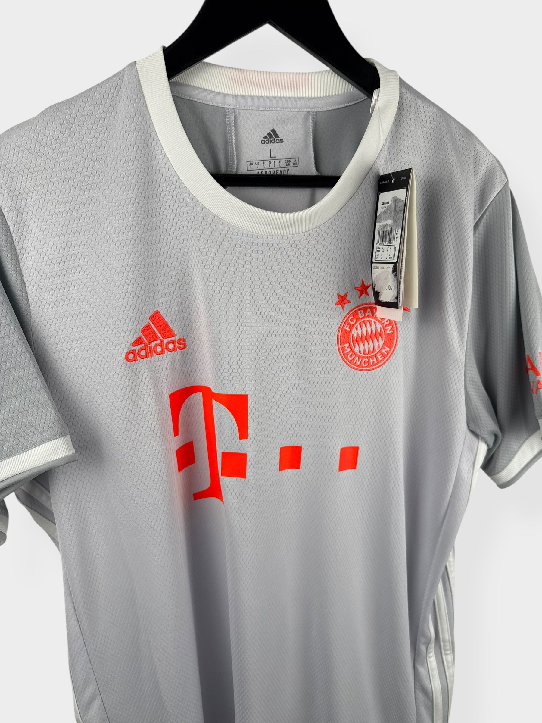 2020-21 BAYERN MUNICH AWAY SHIRT L - Authentic Football Club