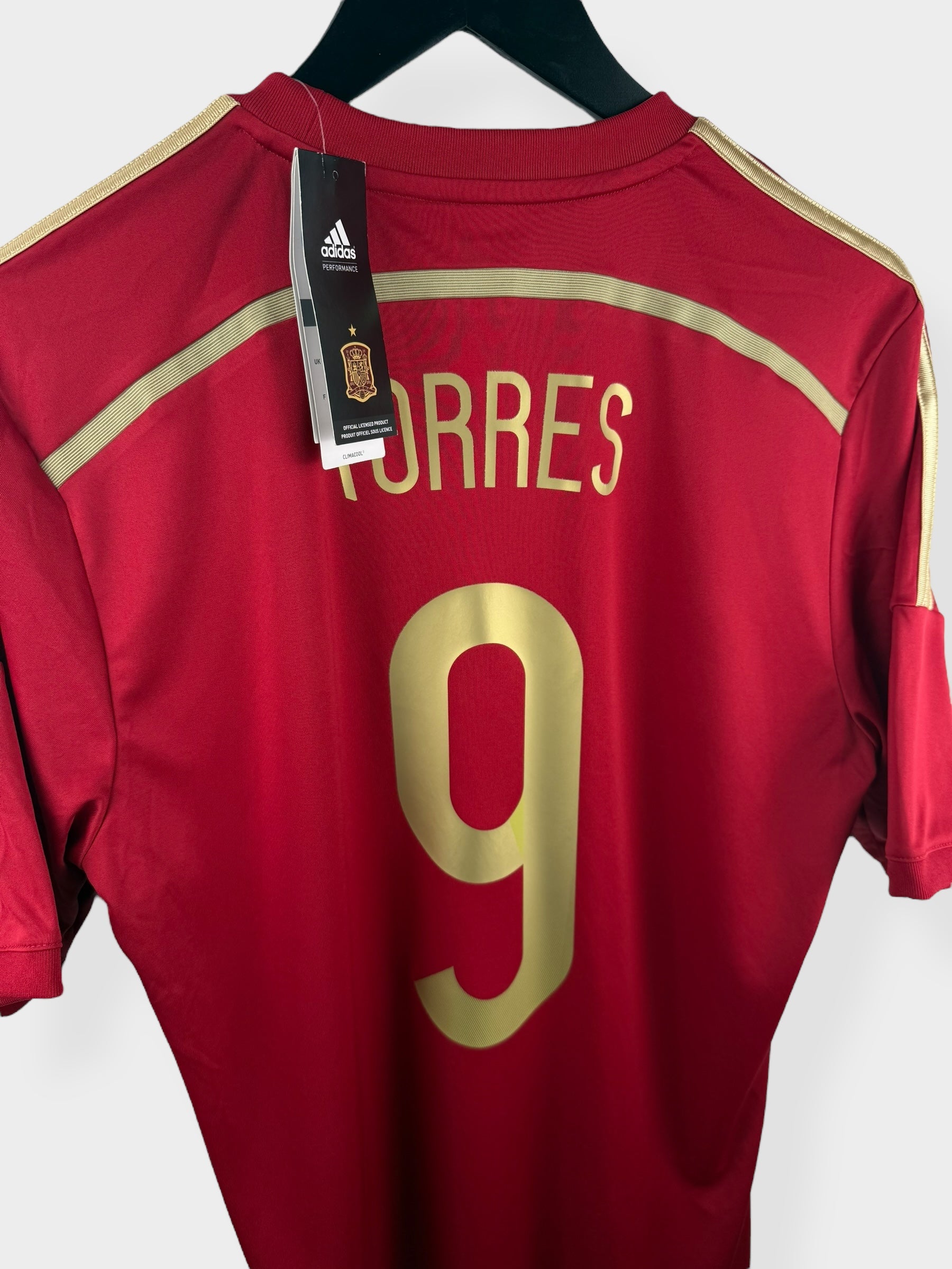 2014-15 SPANIEN HEIMTRIKOT TORRES #9 M