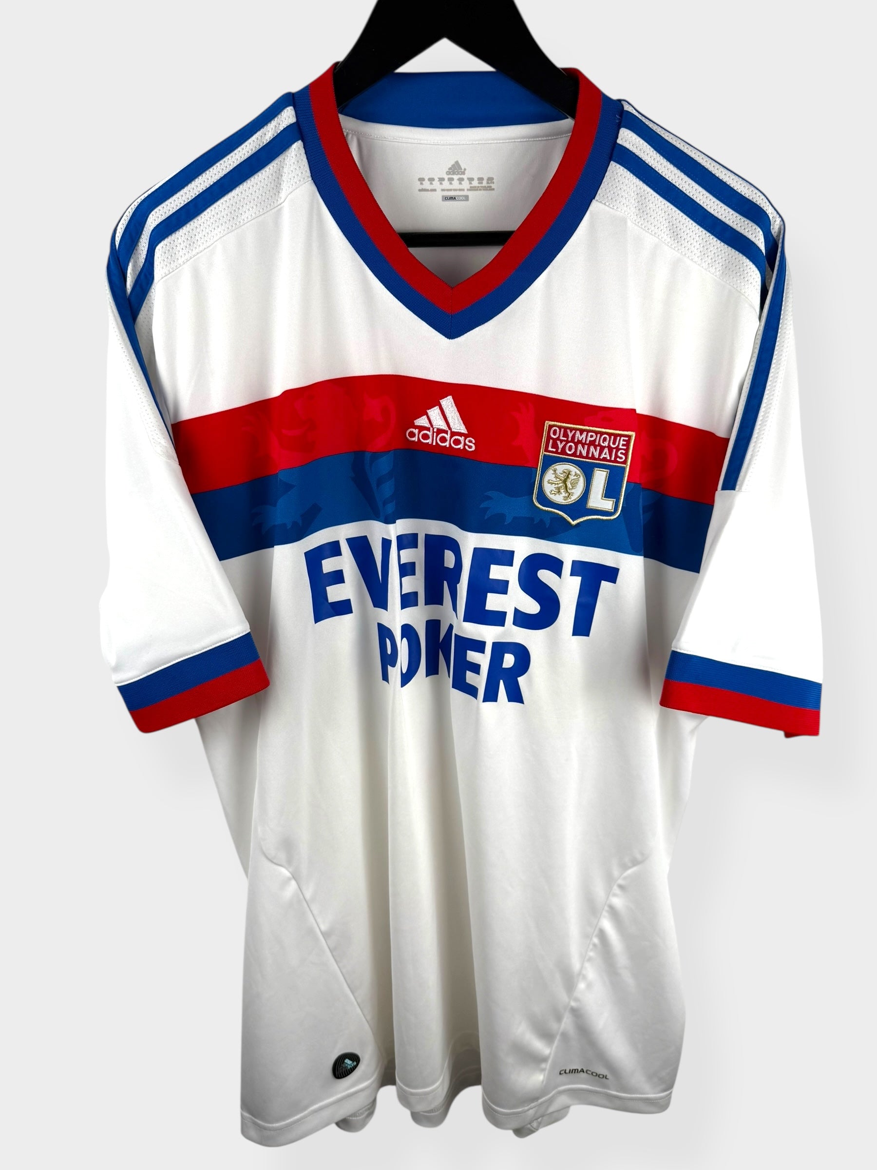 2011-12 OLYMPIQYE LYON HOME SHIRT L - Authentic Football Club