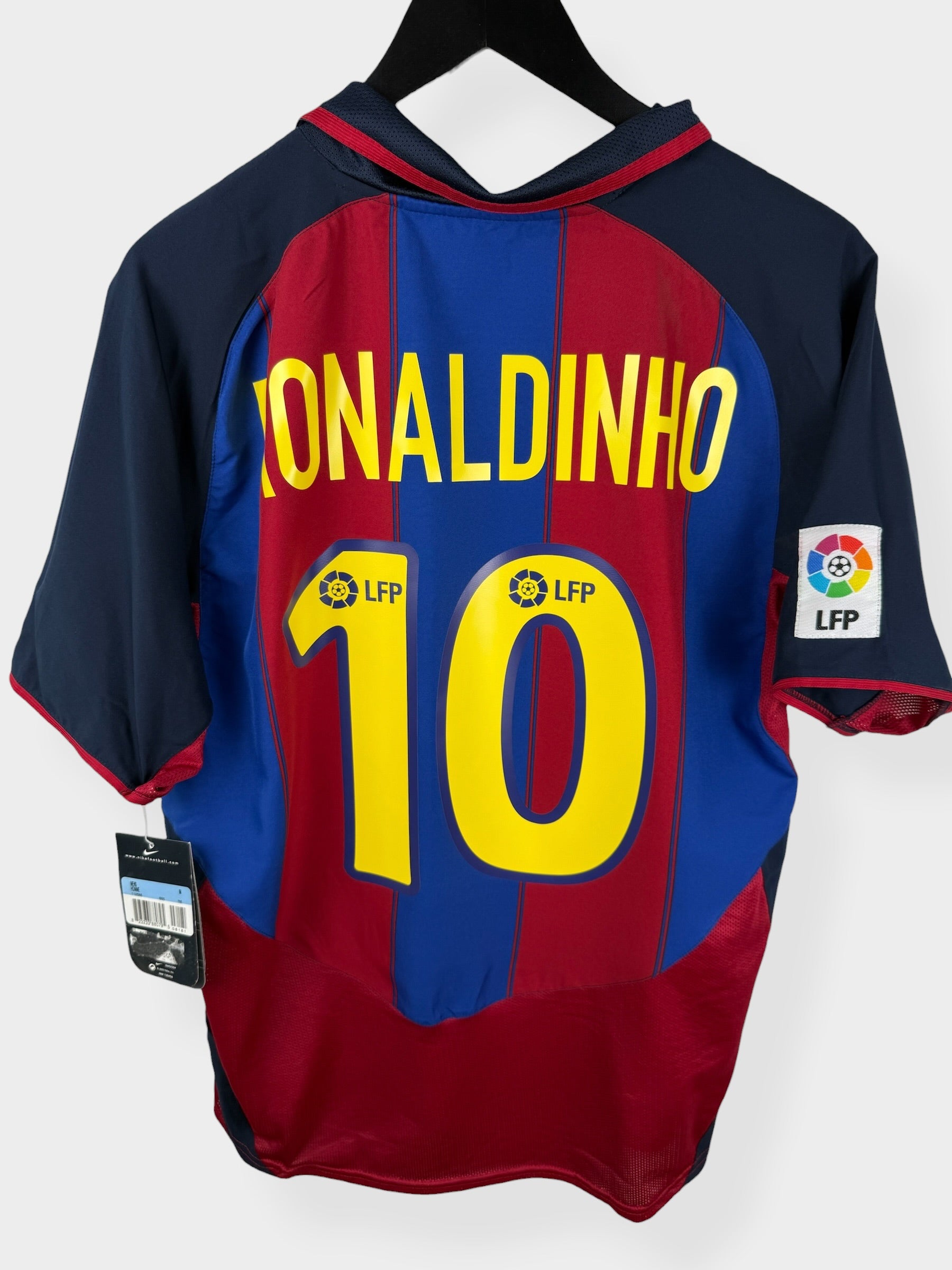 2003-04 BARCELONA HEIMTRIKOT RONALDINHO #10 M