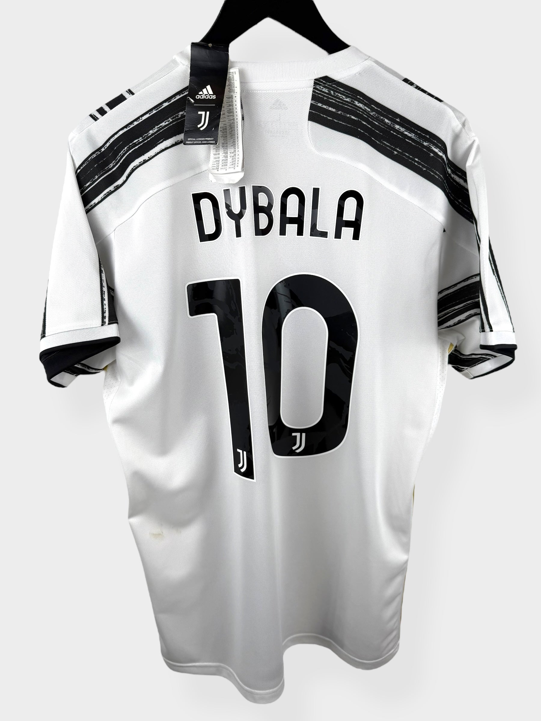 2020-21 JUVENTUS HOME SHIRT DYBALA #10 L - Authentic Football Club