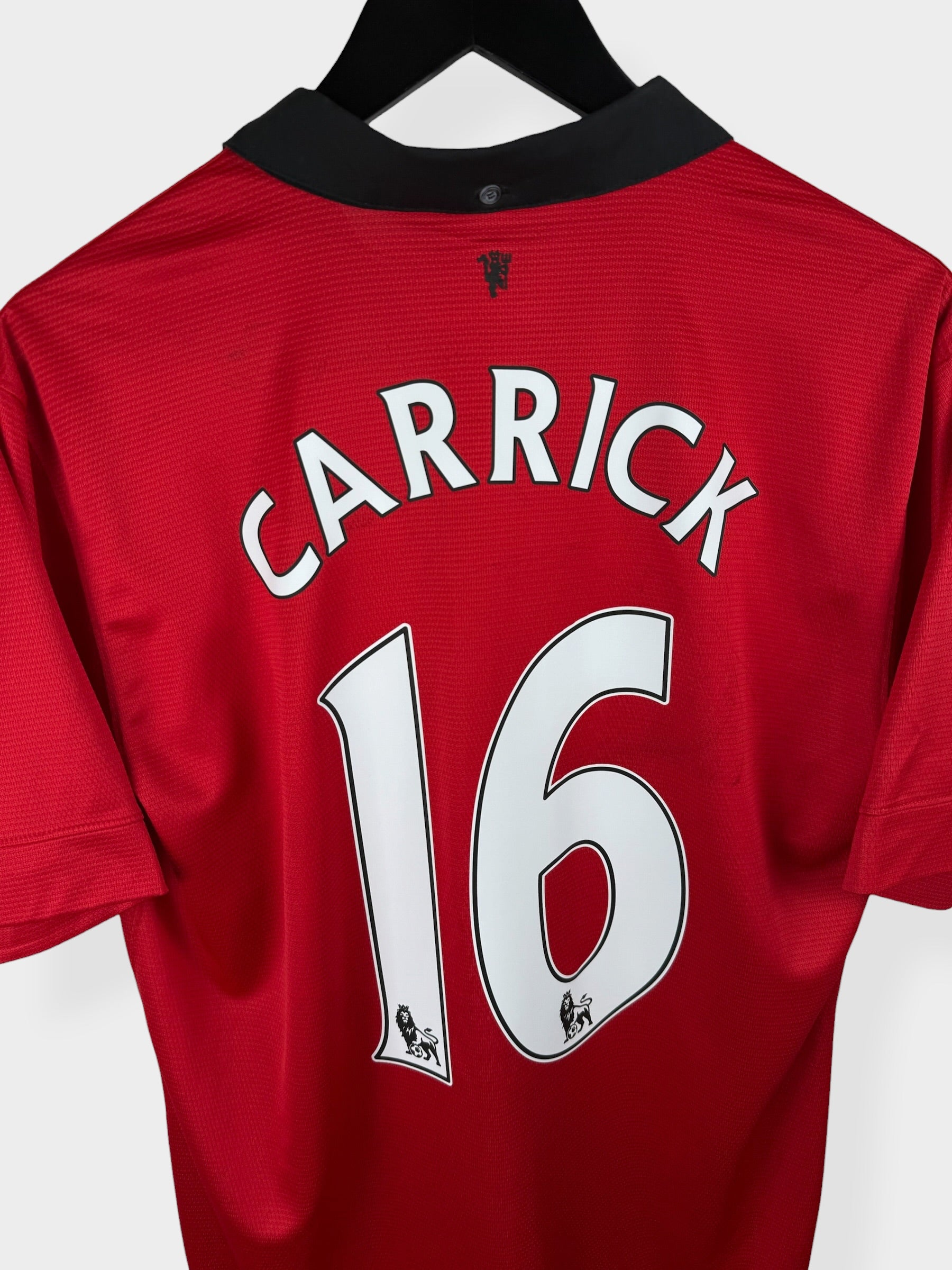 MAILLOT DOMICILE MANCHESTER UNITED 2013-14 CARRICK #16 L