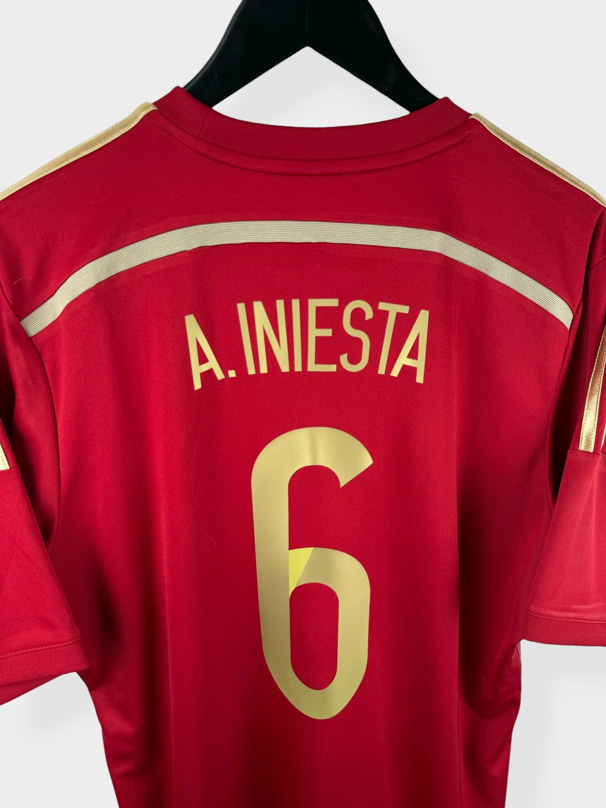 2014-15 SPANJE THUISSHIRT INIESTA #6 L