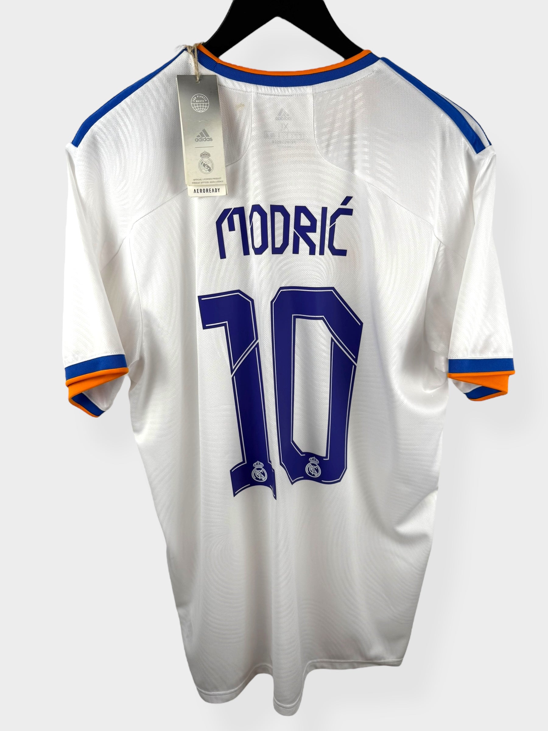2021-22 REAL MADRID HOME SHIRT MODRIC #10 XL - Authentic Football Club