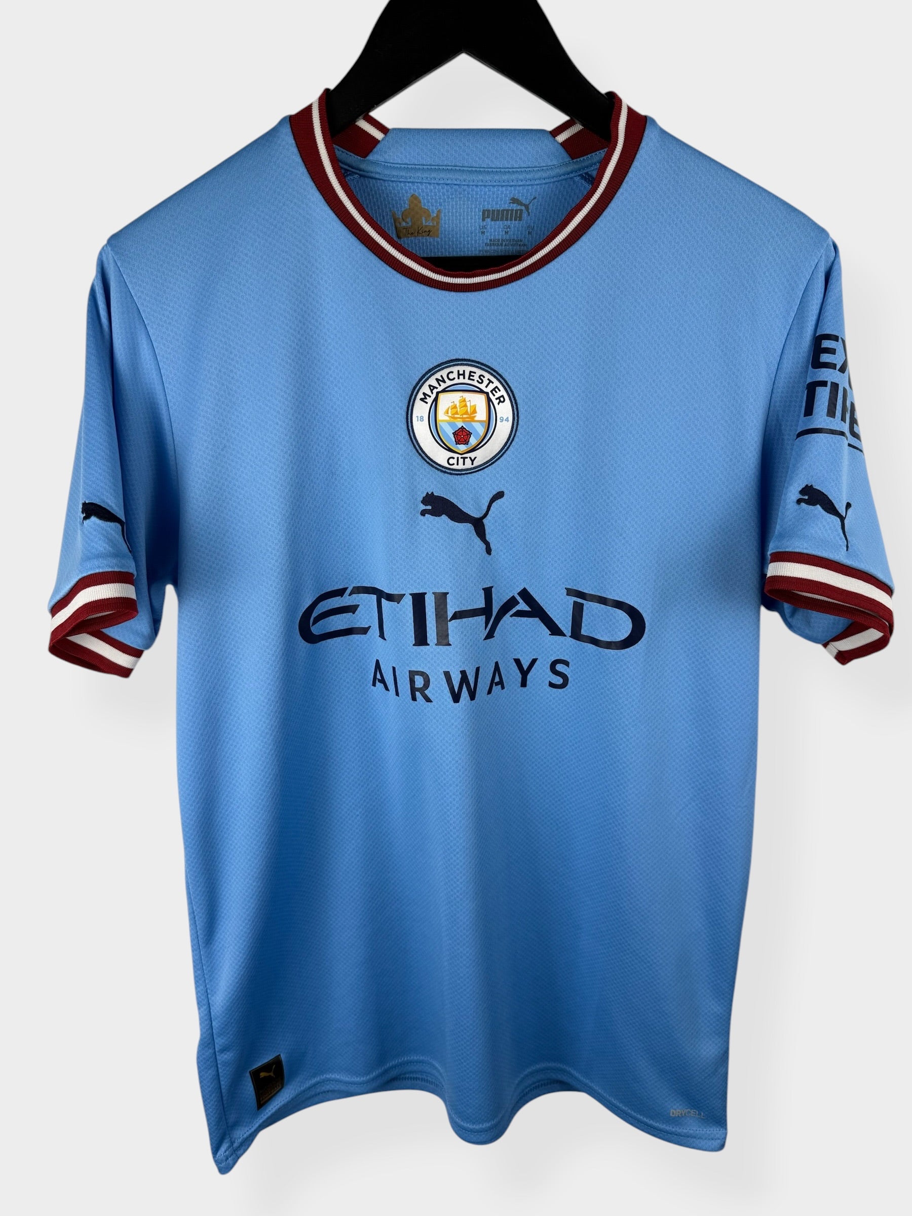 2022-23 MANCHESTER CITY HOME SHIRT M