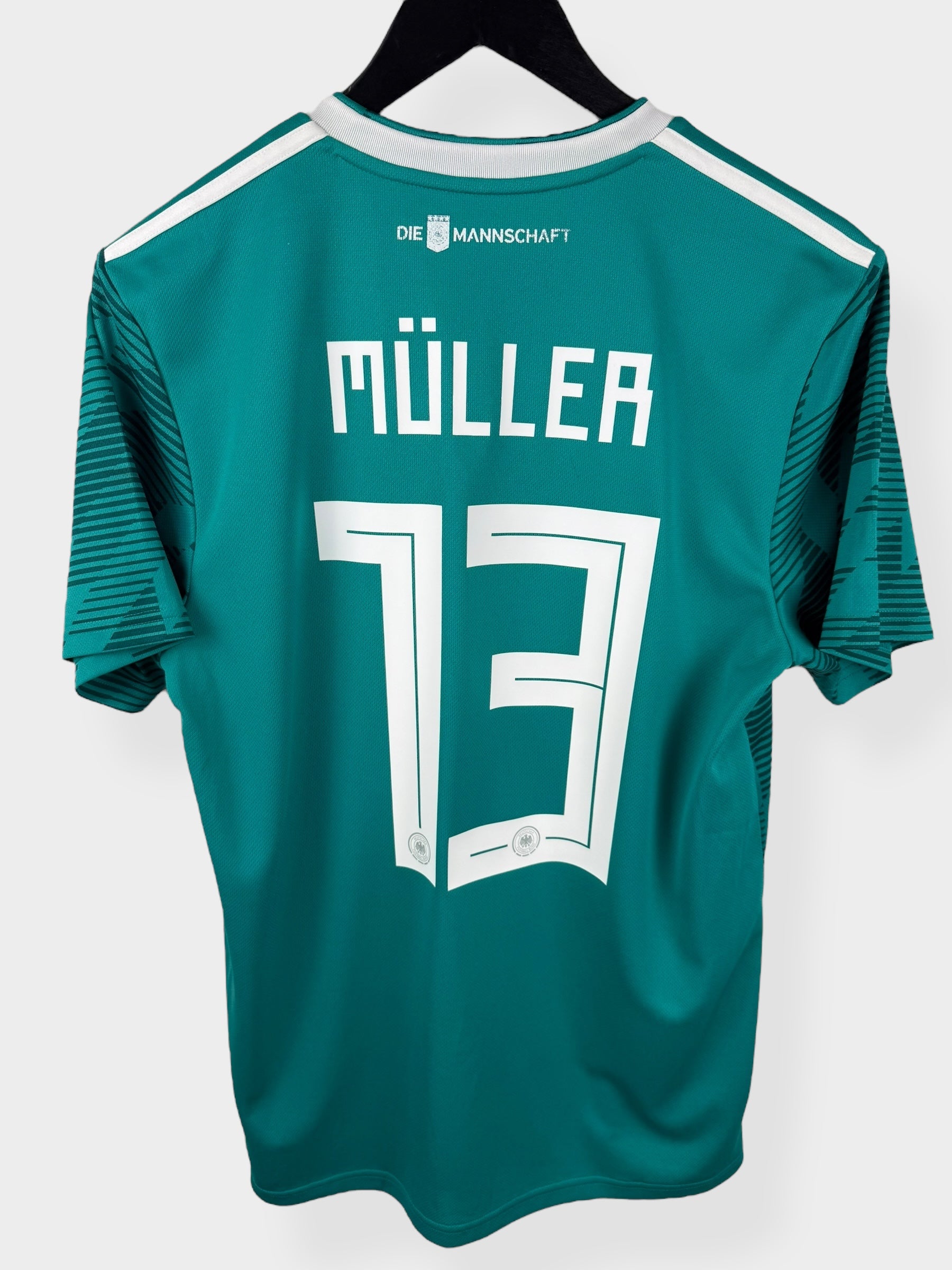 2018-19 GERMANY AWAY SHIRT MULLER #13 M - Authentic Football Club
