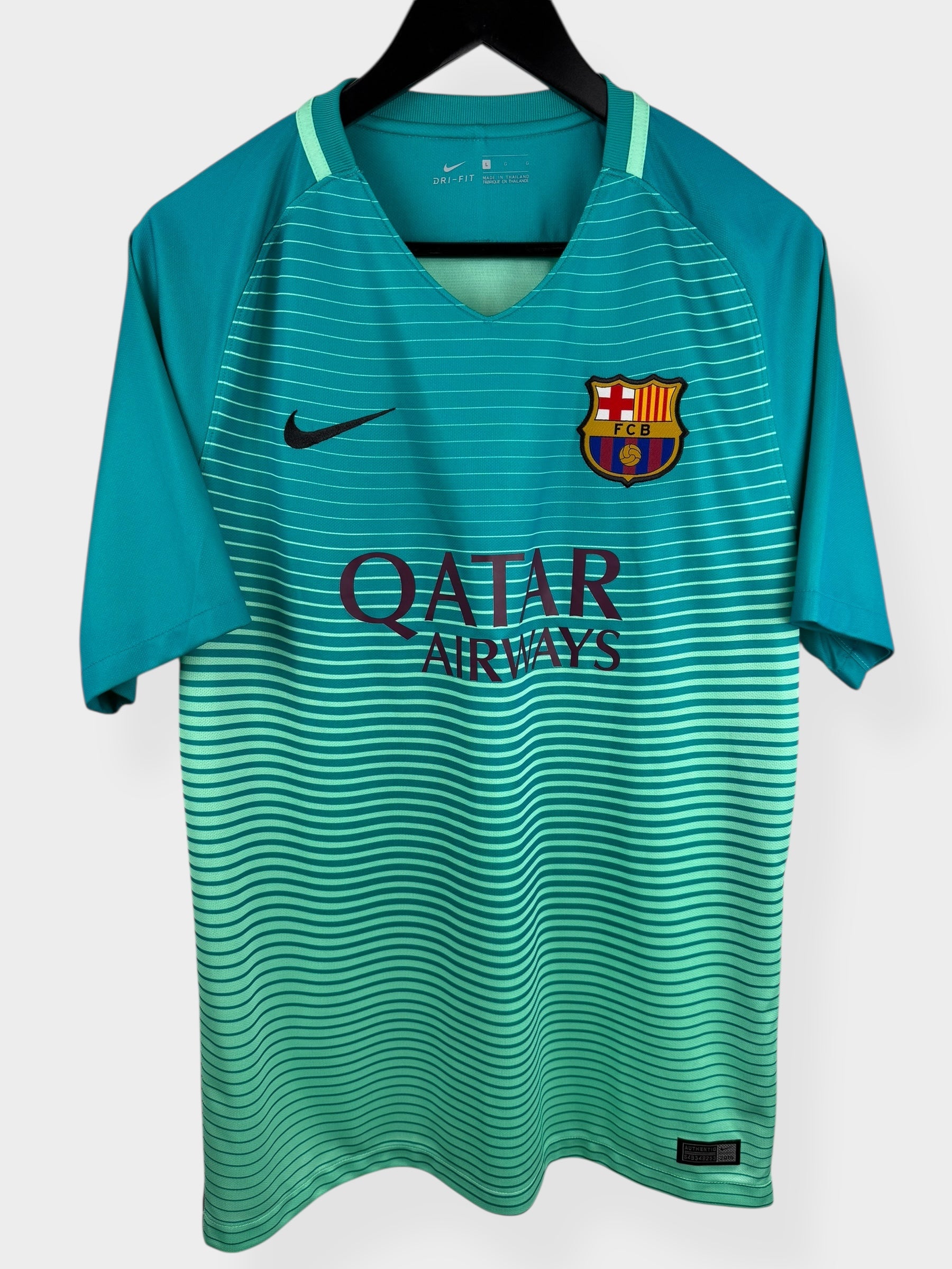 2016-17 BARCELONA THIRD SHIRT NEYMAR JR #11 L