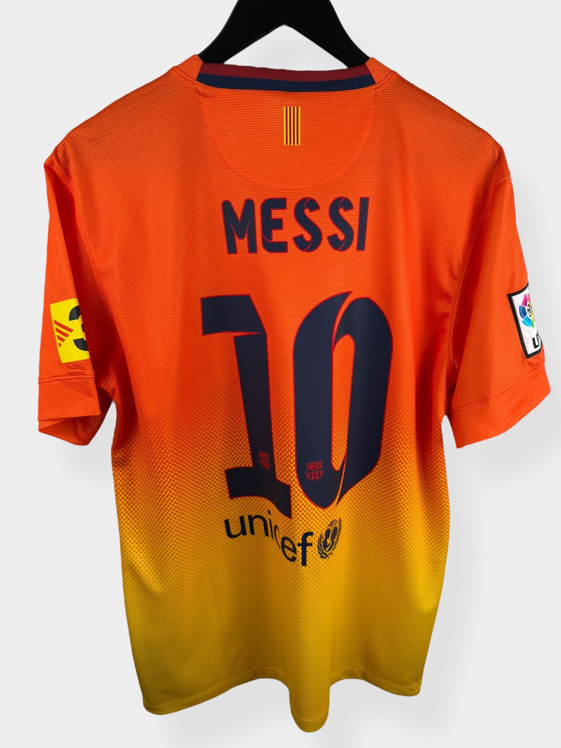 2012-13 BARCELONA AWAY SHIRT MESSI #10 M - Authentic Football Club