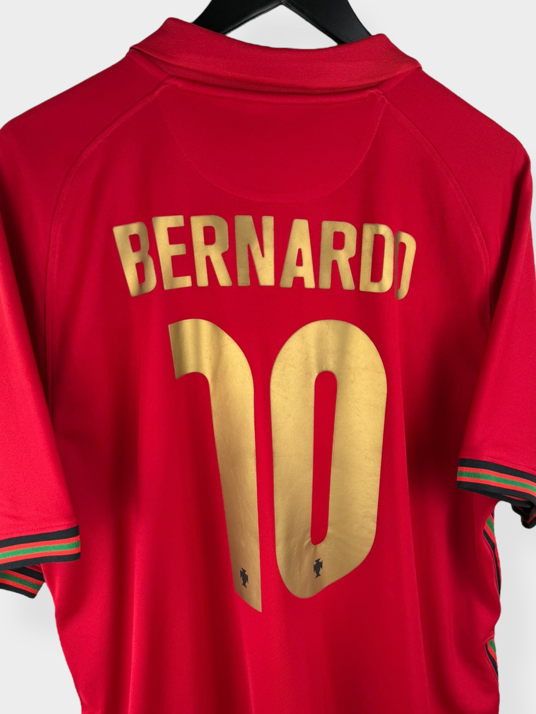 2020-21 PORTUGAL HOME SHIRT BERNARDO #10 XL