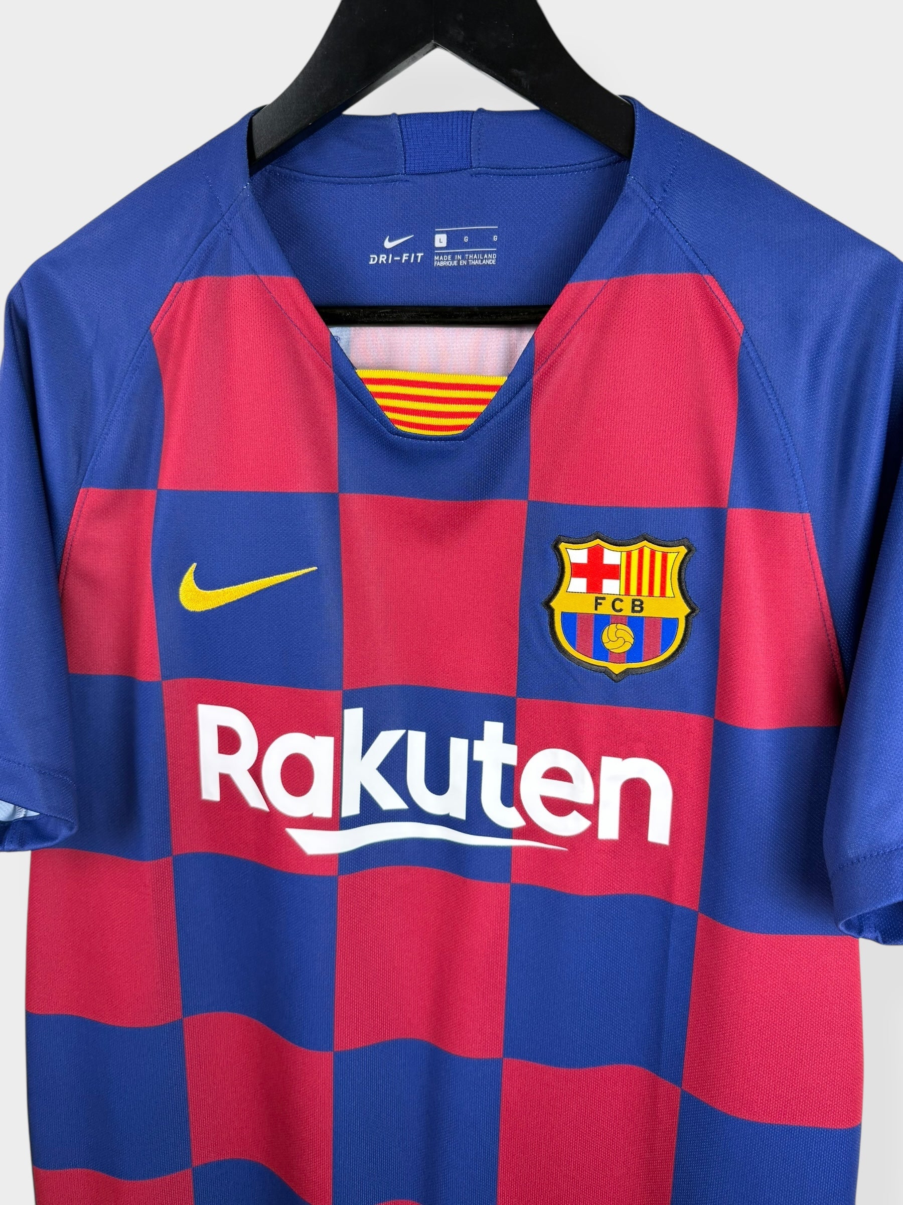 2019-20 BARCELONA HOME SHIRT MESSI #10 L