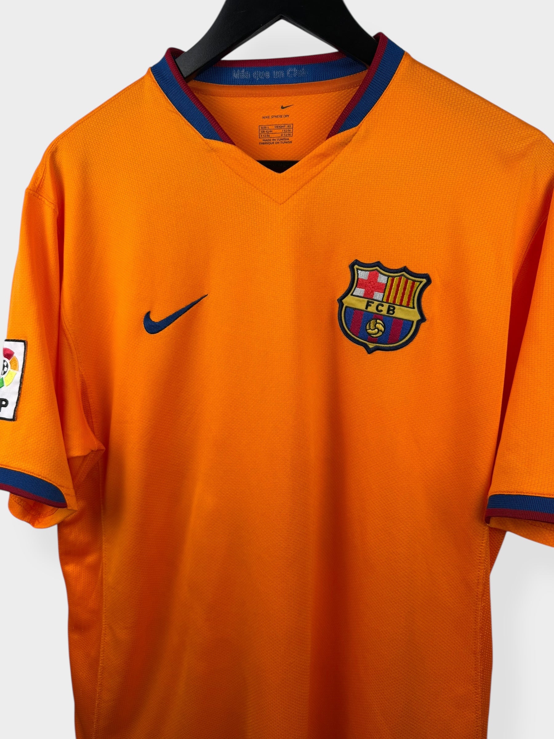 2006-08 BARCELONA AUSWÄRTSTRIKOT RONALDINHO #10 L