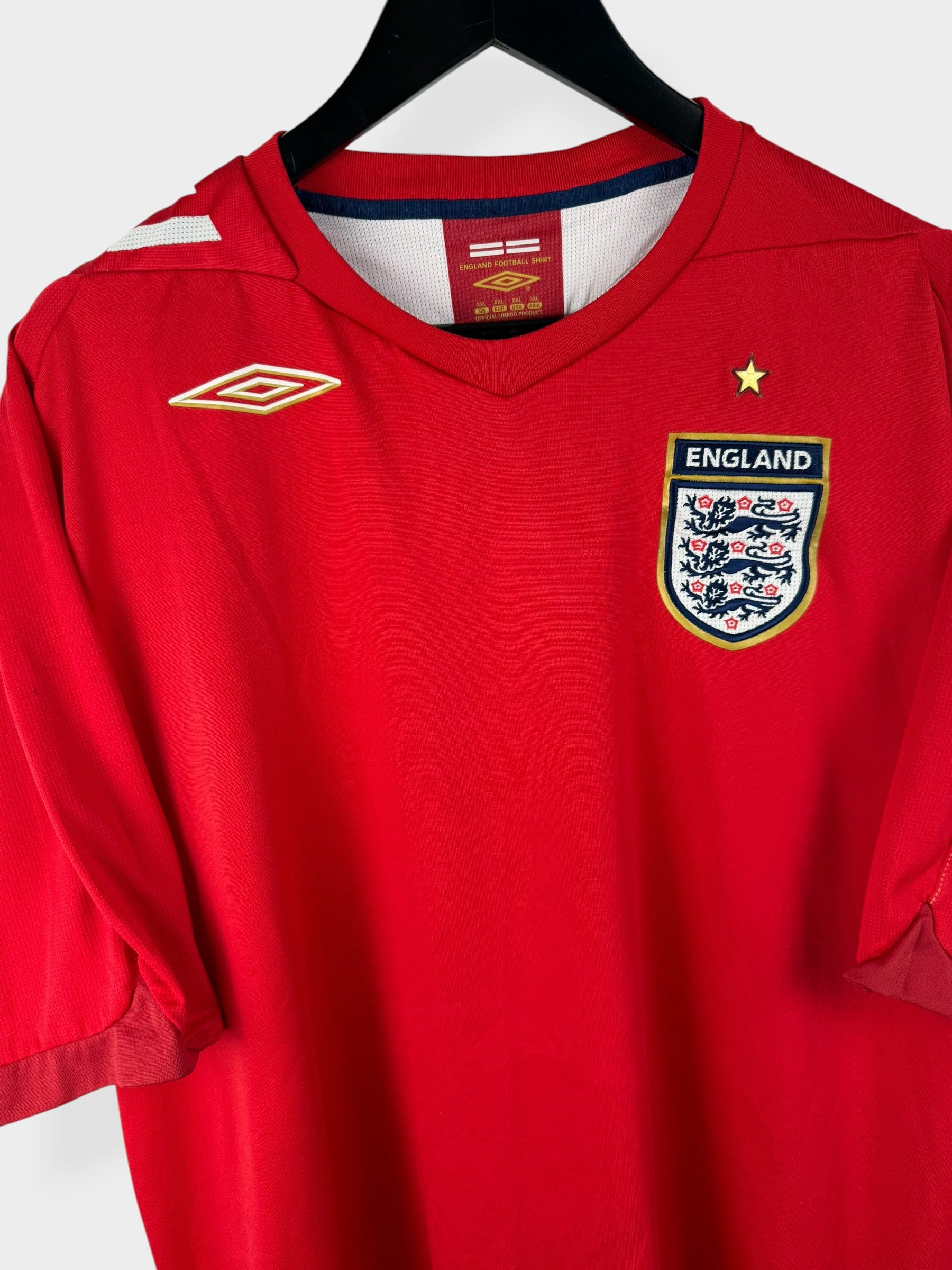 2006-08 ENGLAND AUSWÄRTSTRIKOT XXL