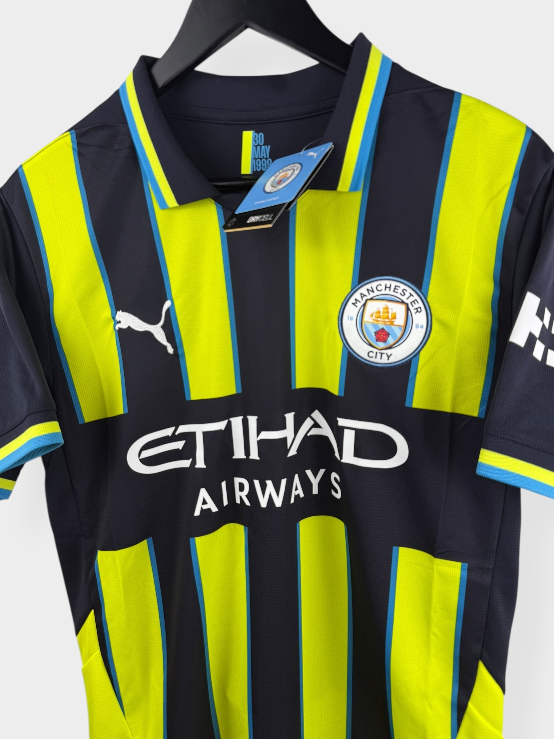 2024-25 MANCHESTER CITY DERDE SHIRT DE BRUYNE 17 #M