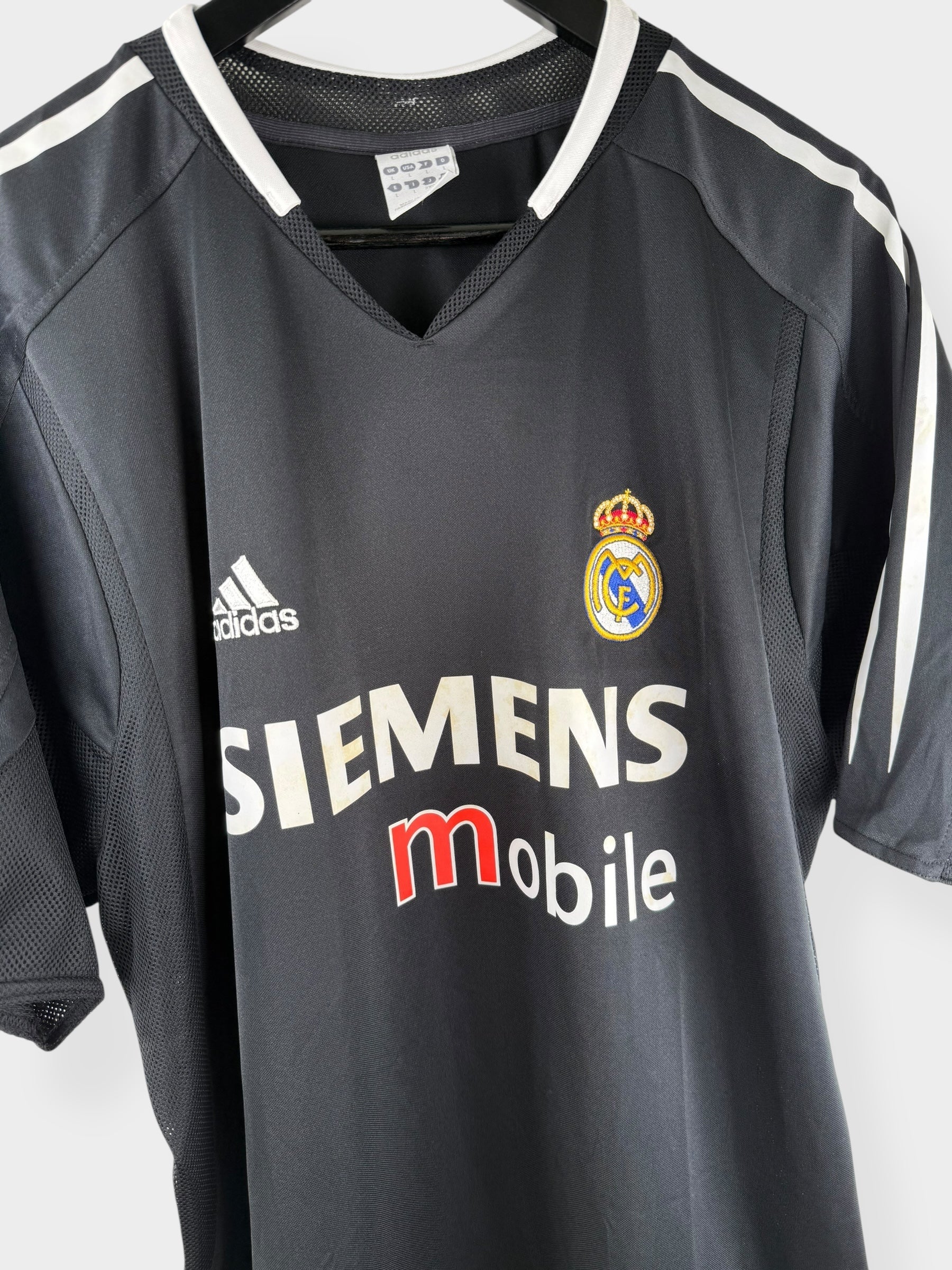 2004-05 REAL MADRID AWAY SHIRT ZIDANE #5 L