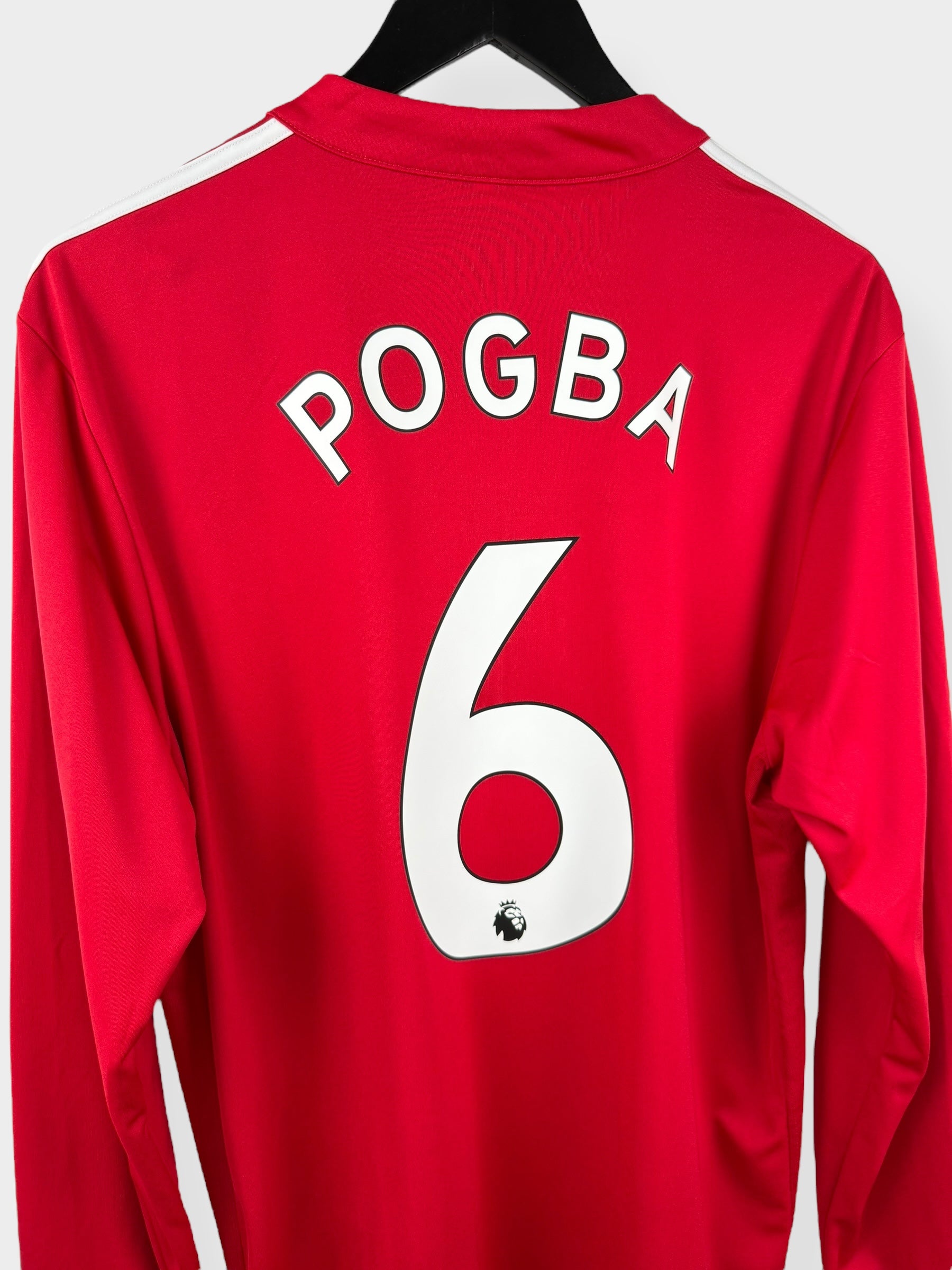 2017-18 MANCHESTER UNITED HOME SHIRT LS POGBA #6