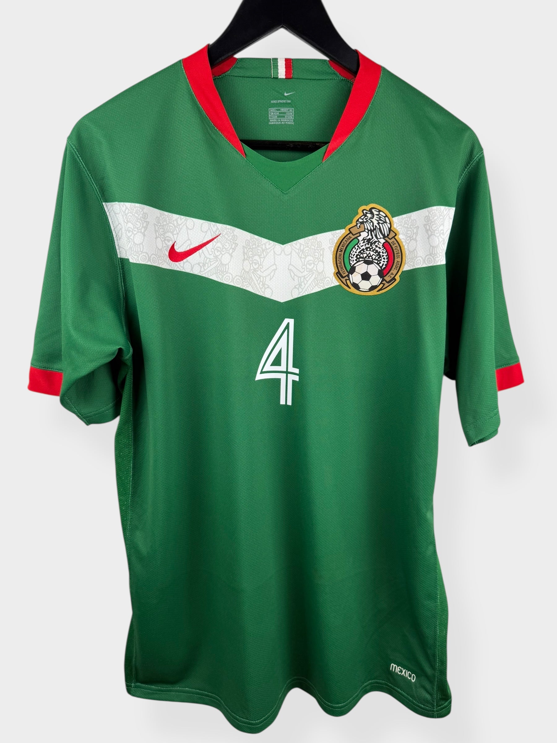 2006-07 MEXICO HOME SHIRT MARQUEZ #4 L