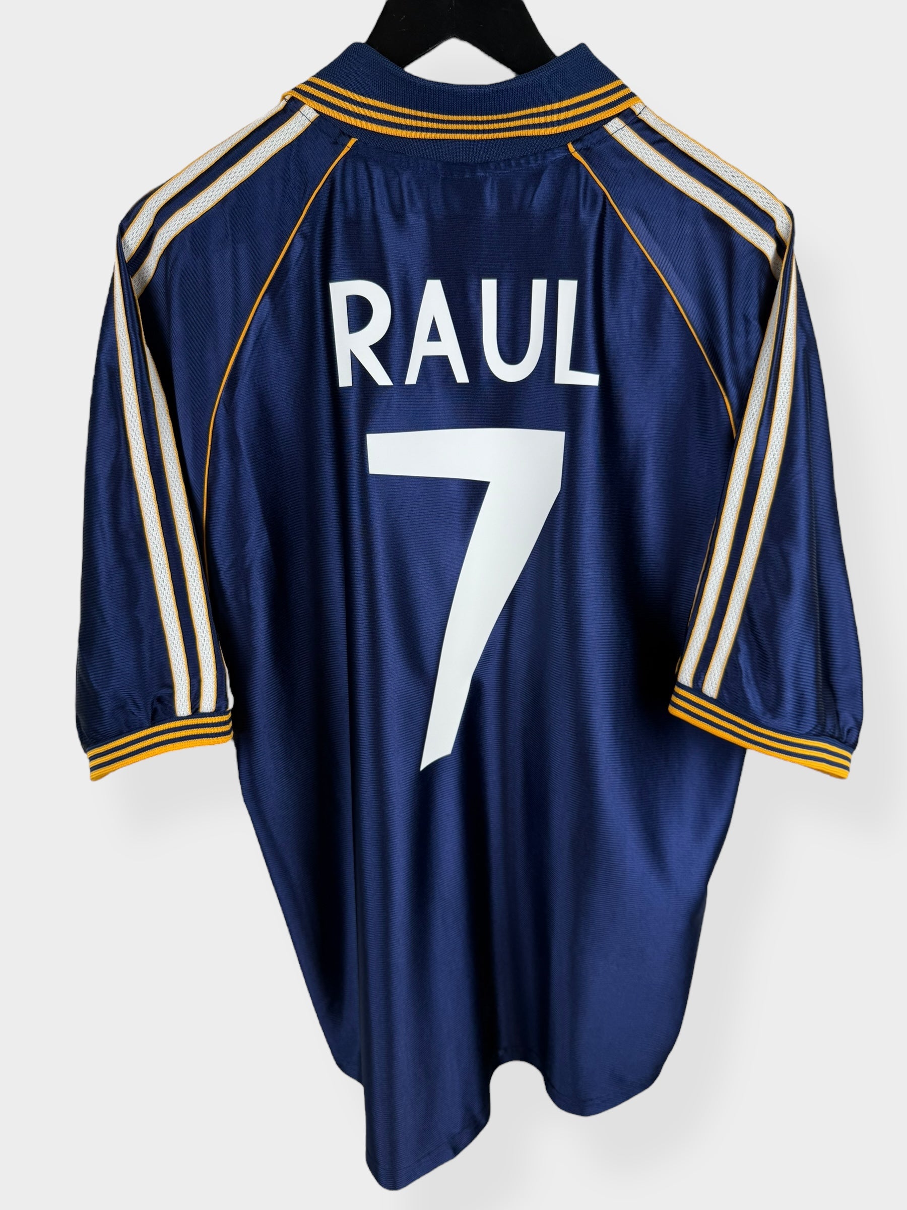 1998-99 REAL MADRID THIRD SHIRT RAUL #7 M