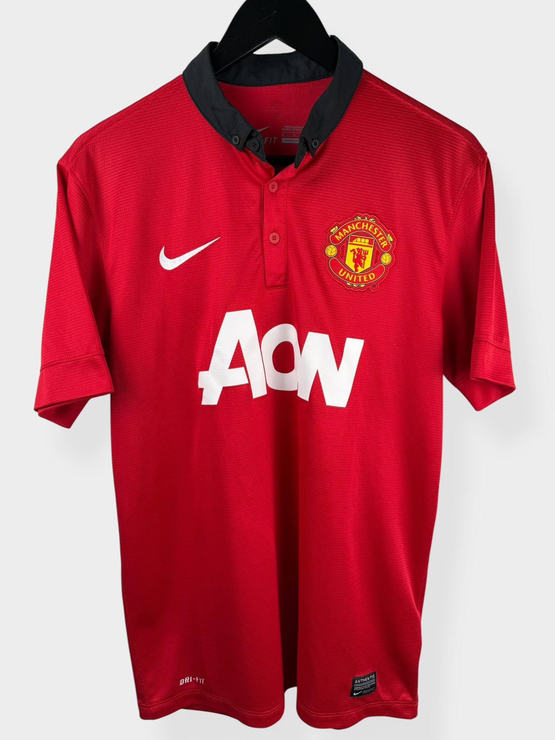 2013-14 MACHESTER UNITED HOME SHIRT ZAHA #29 M