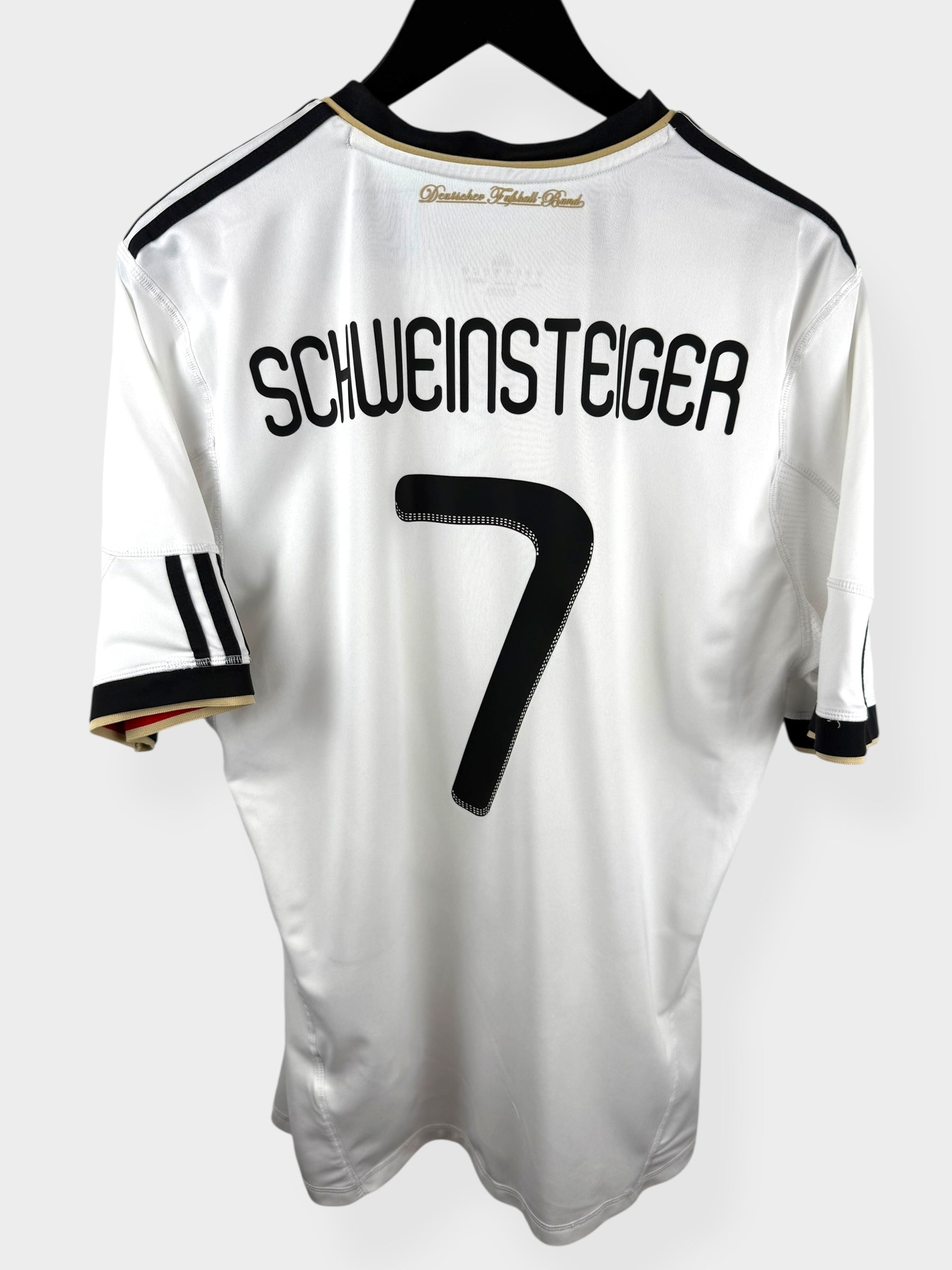 2010-11 GERMANY HOME SHIRT SCHWEINSTEIGER #7 L - Authentic Football Club