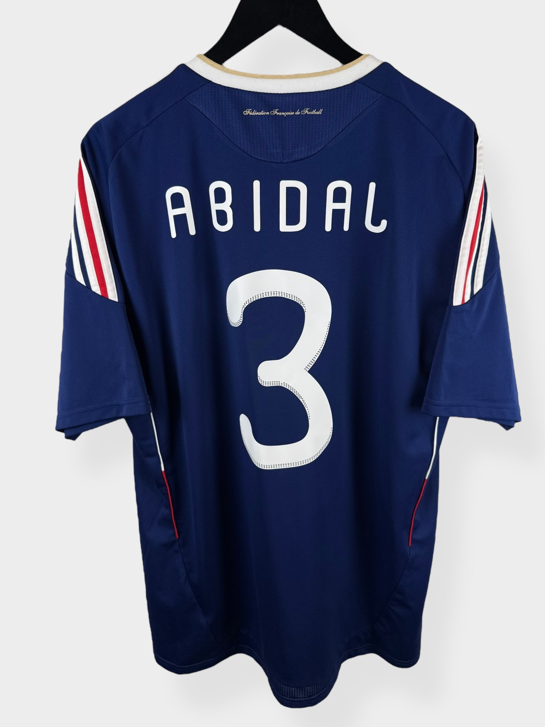 2009-10 FRANCE HOME SHIRT ABIDAL #3 XL