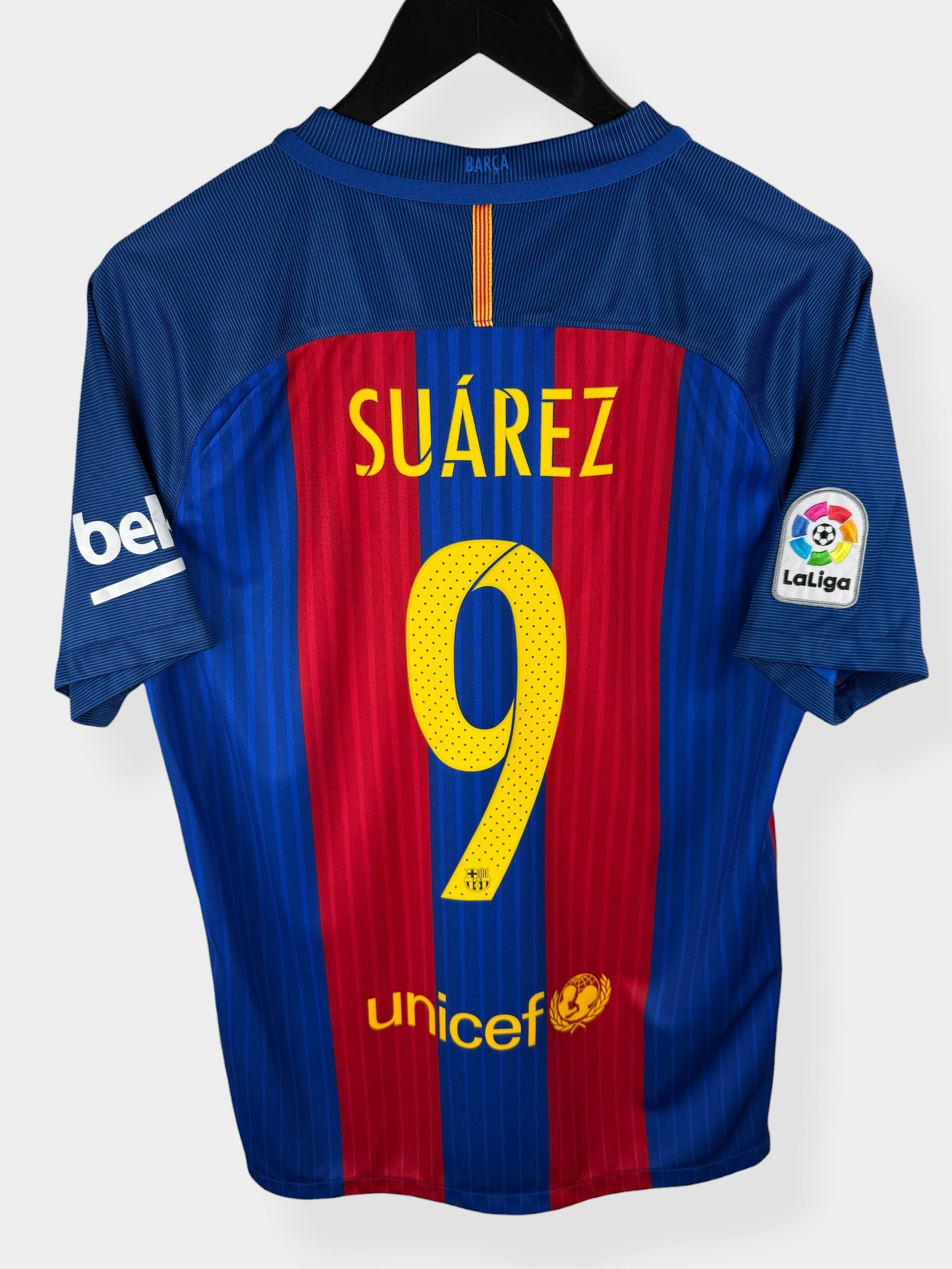 2016-17 BARCELONA HEIMTRIKOT SUAREZ #9 M