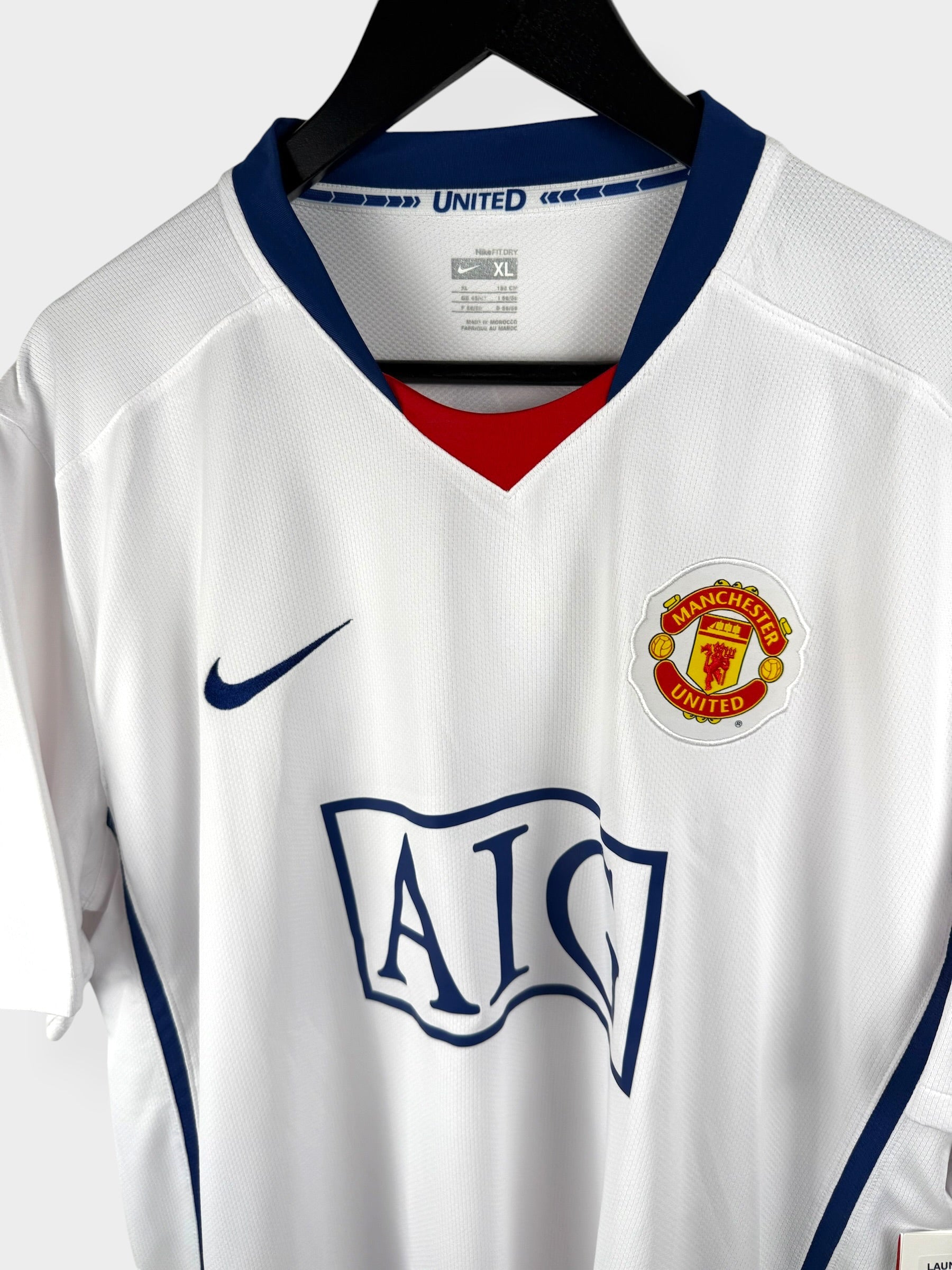 2008-09 MANCHESTER UNITED AWAY SHIRT RONALDO #7 XL