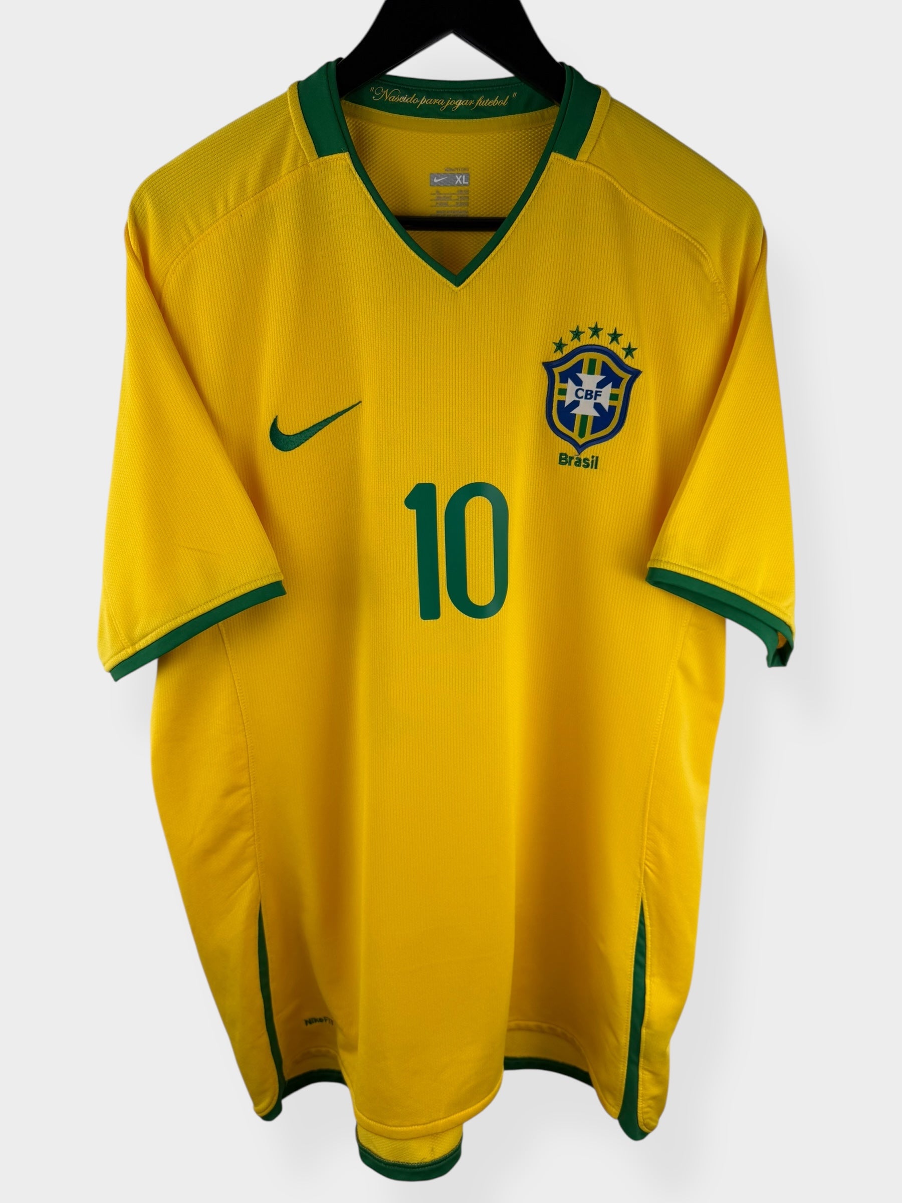 2008-10 BRAZIL HOME SHIRT KAKA #10 XL