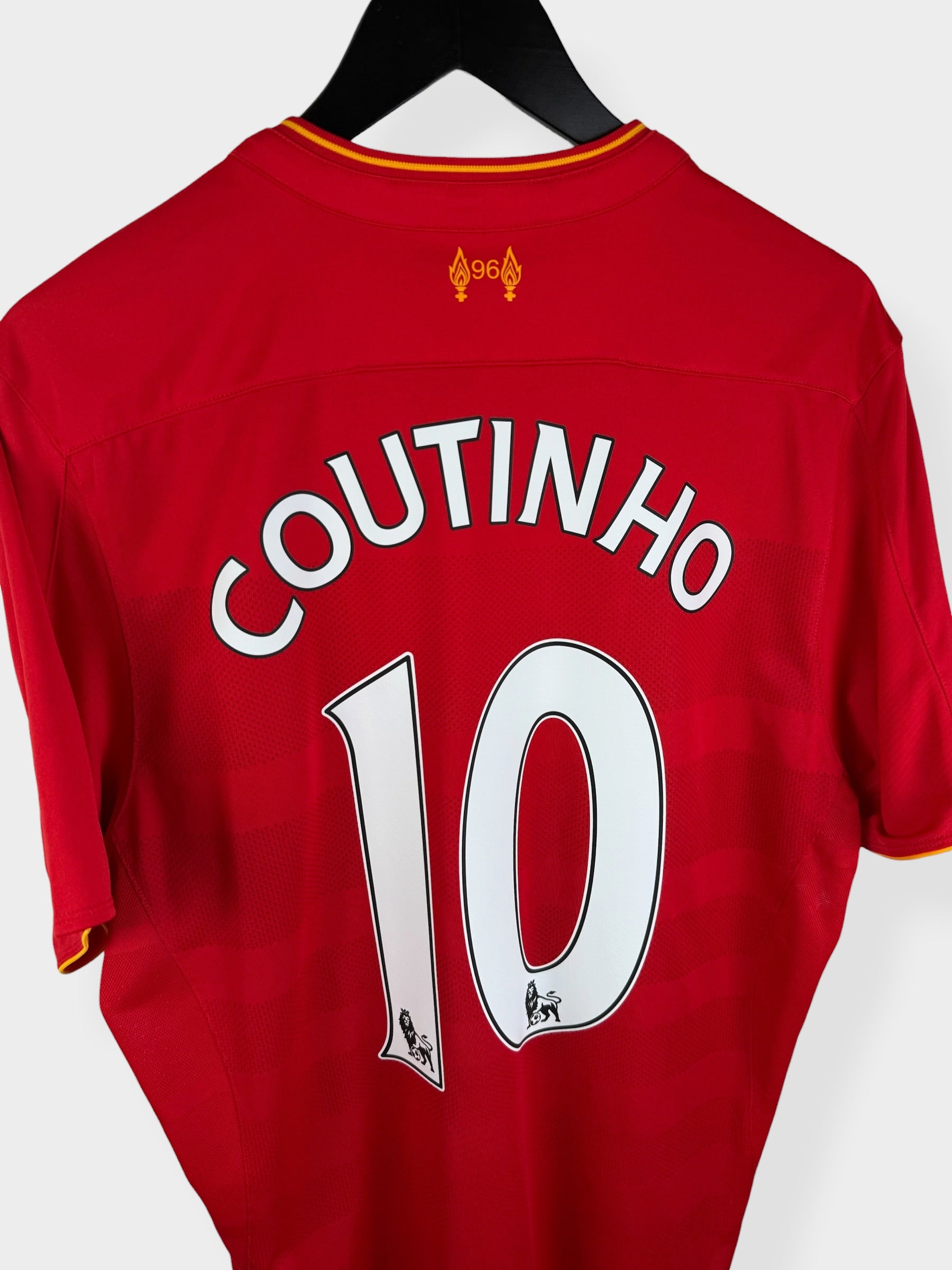 2016-17 LIVERPOOL HOME SHIRT COUTINHO #10 L