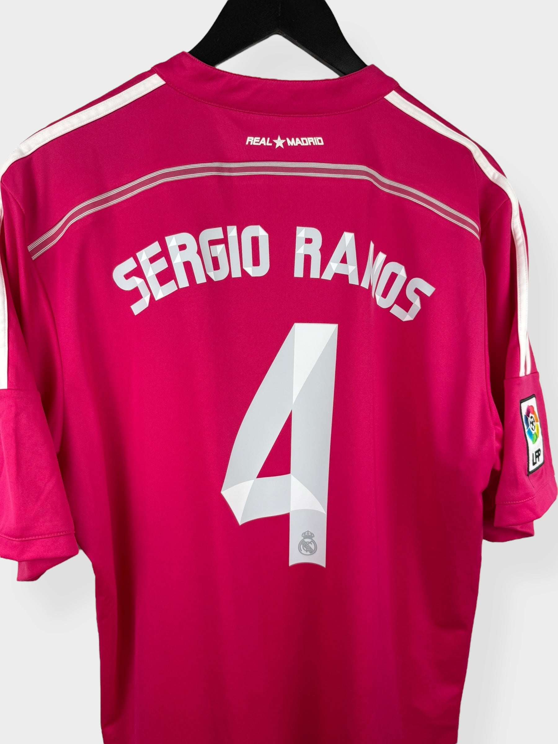 2014-15 REAL MADRID UITSHIRT SERGIO RAMOS #4 XL